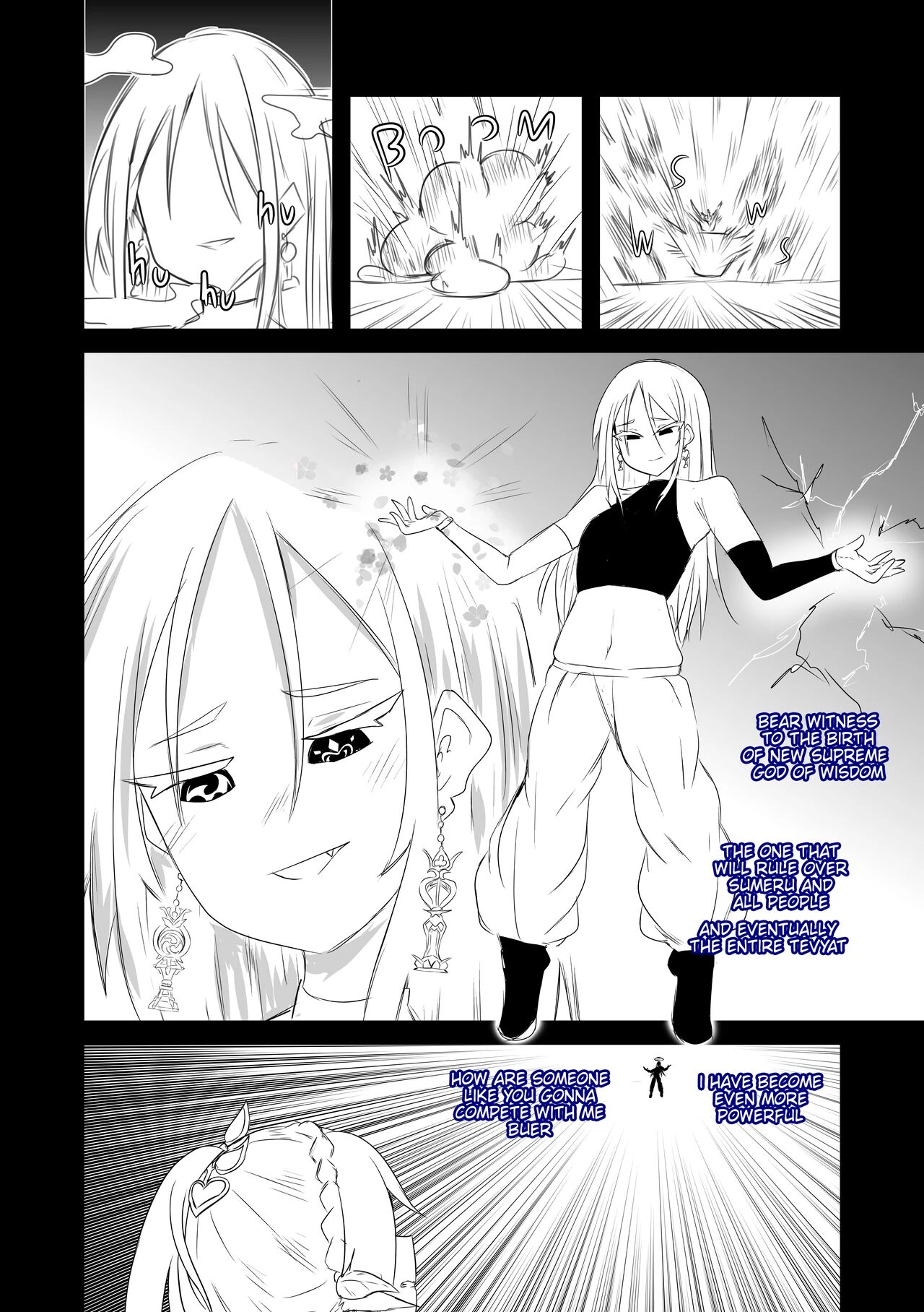 Birthday to the God of Wisdom porn comic picture 25