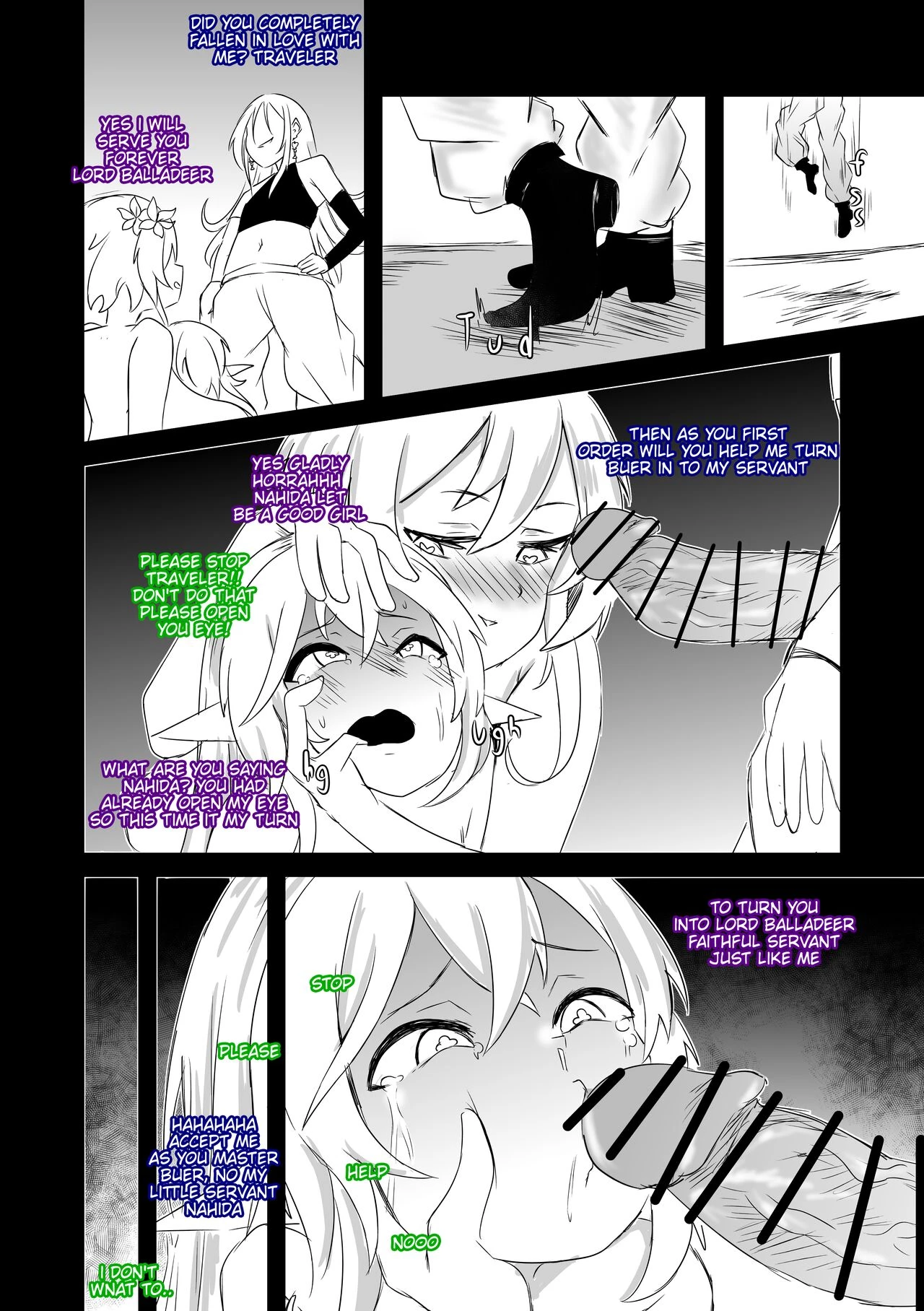 Birthday to the God of Wisdom porn comic picture 27