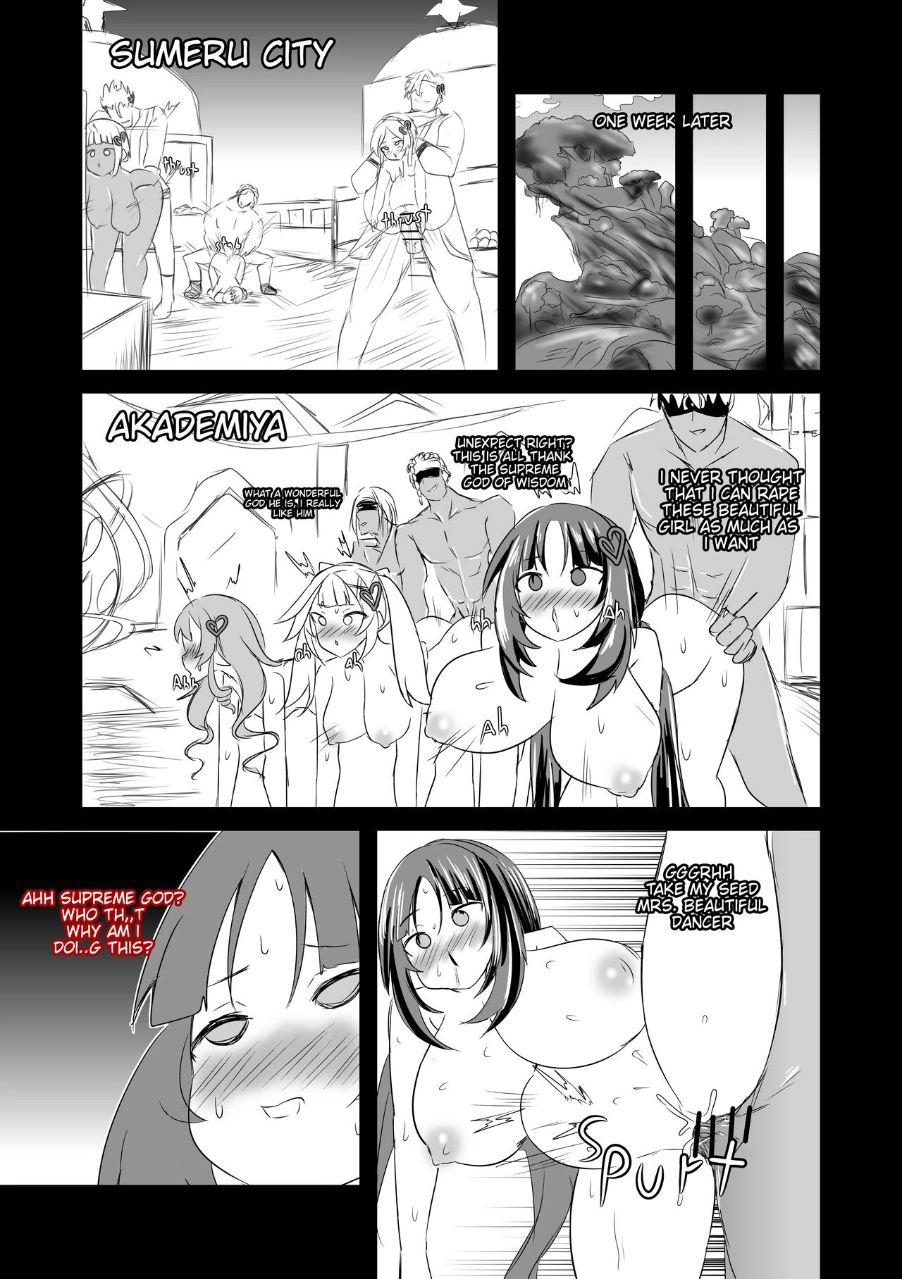 Birthday to the God of Wisdom porn comic picture 28
