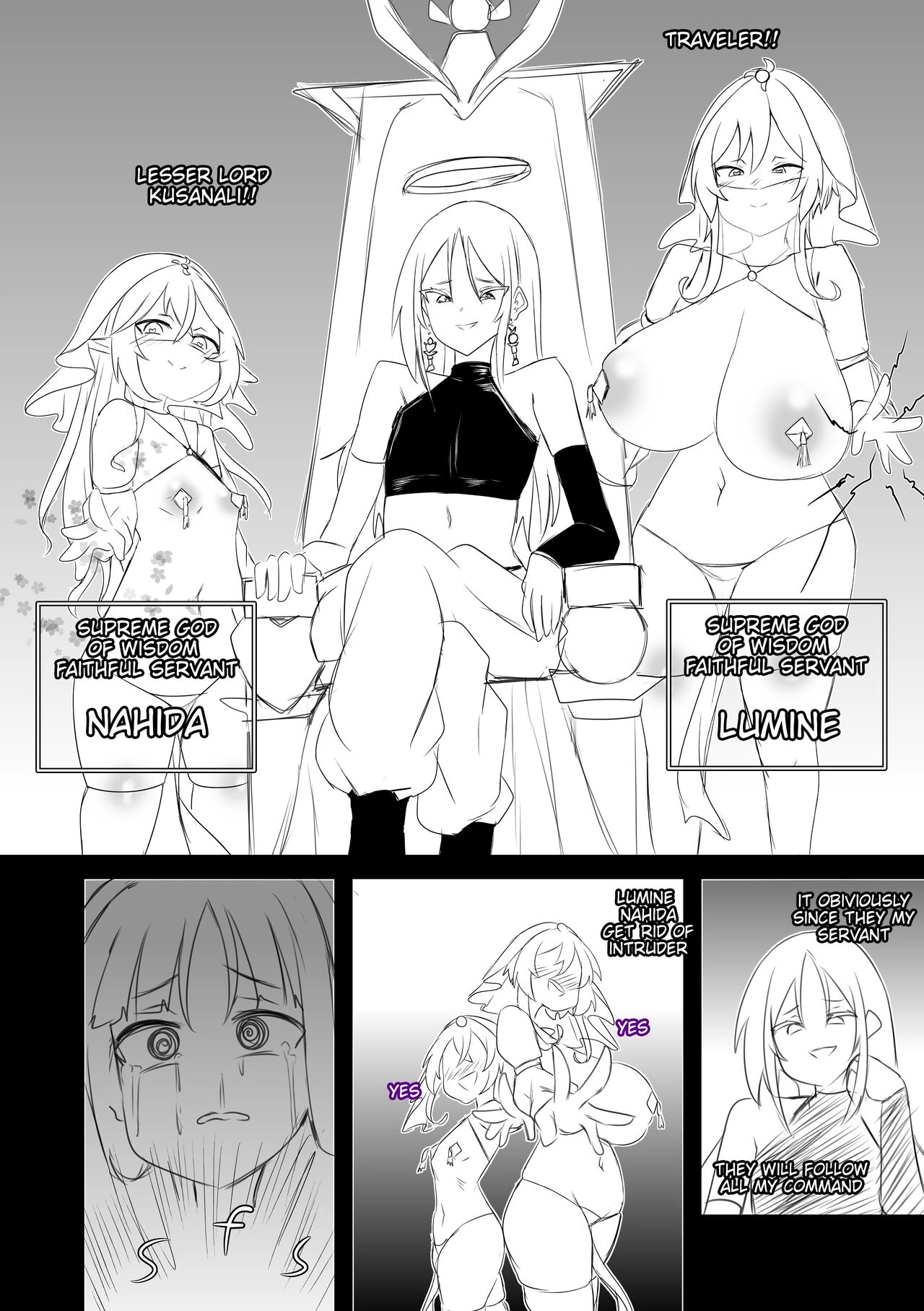 Birthday to the God of Wisdom porn comic picture 31