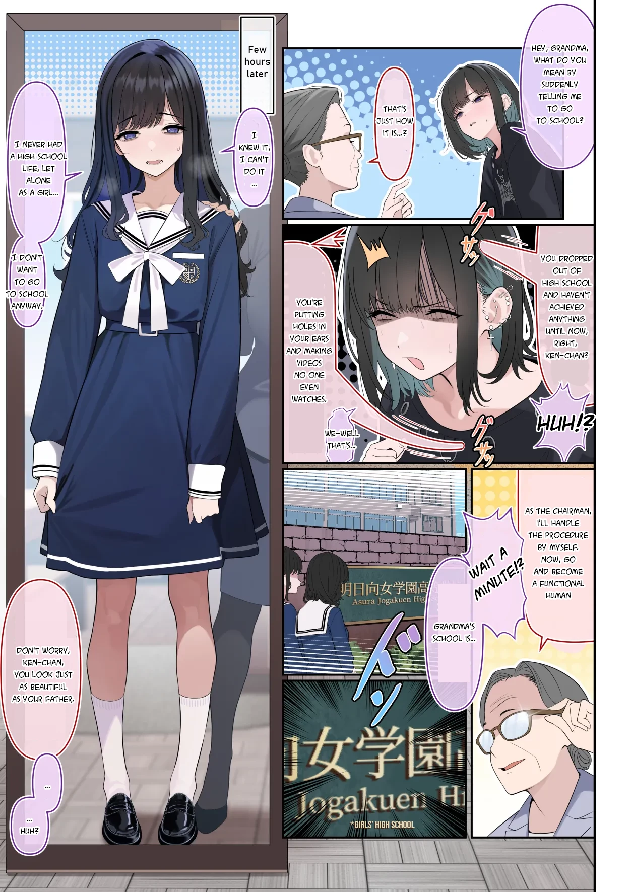 Bitches With Dicks~Otokonoko Report~| Tsuiteru Mesu ~Otokonoko Report~ porn comic picture 10