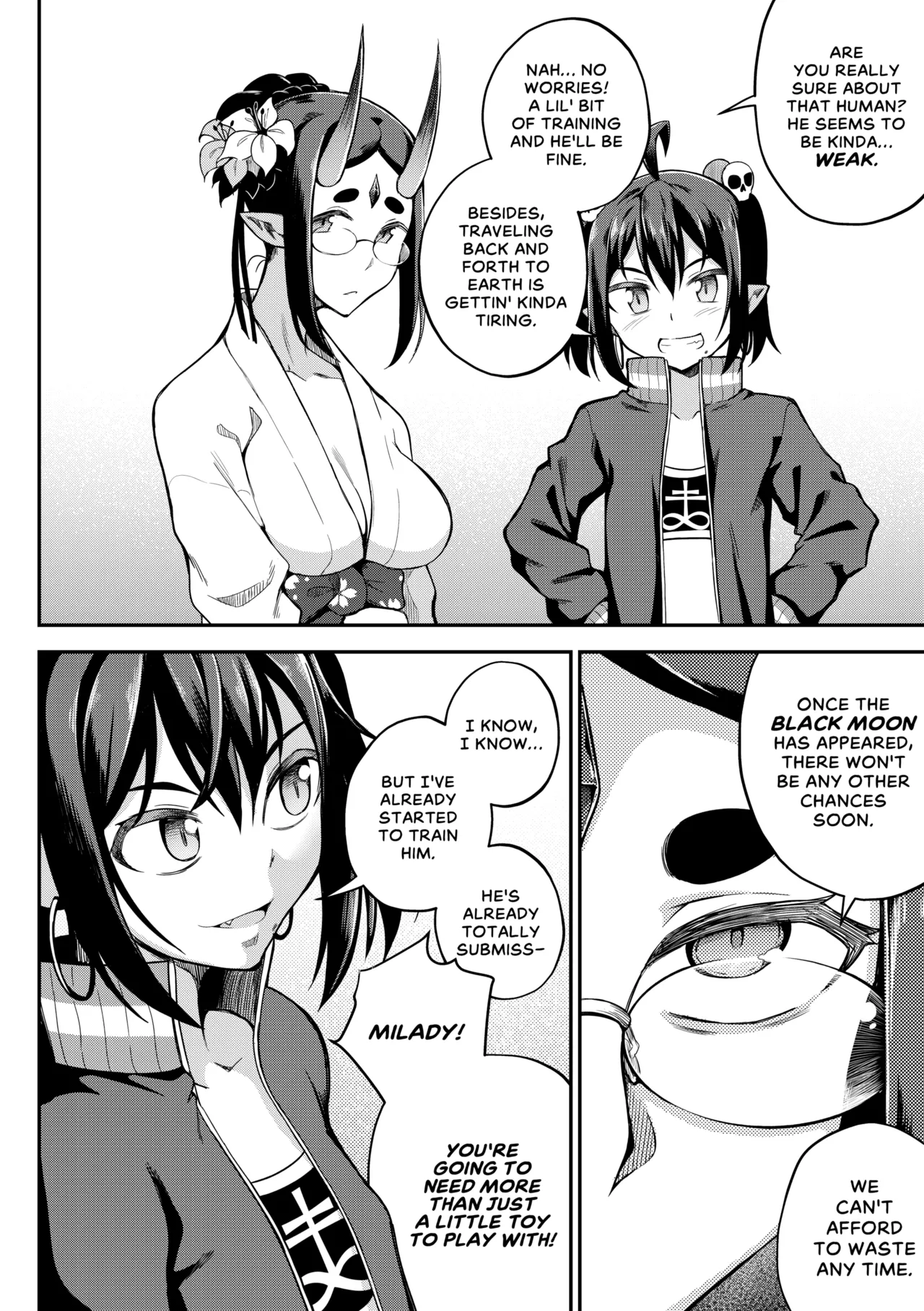 Black Moon Prophecy 3 porn comic picture 17