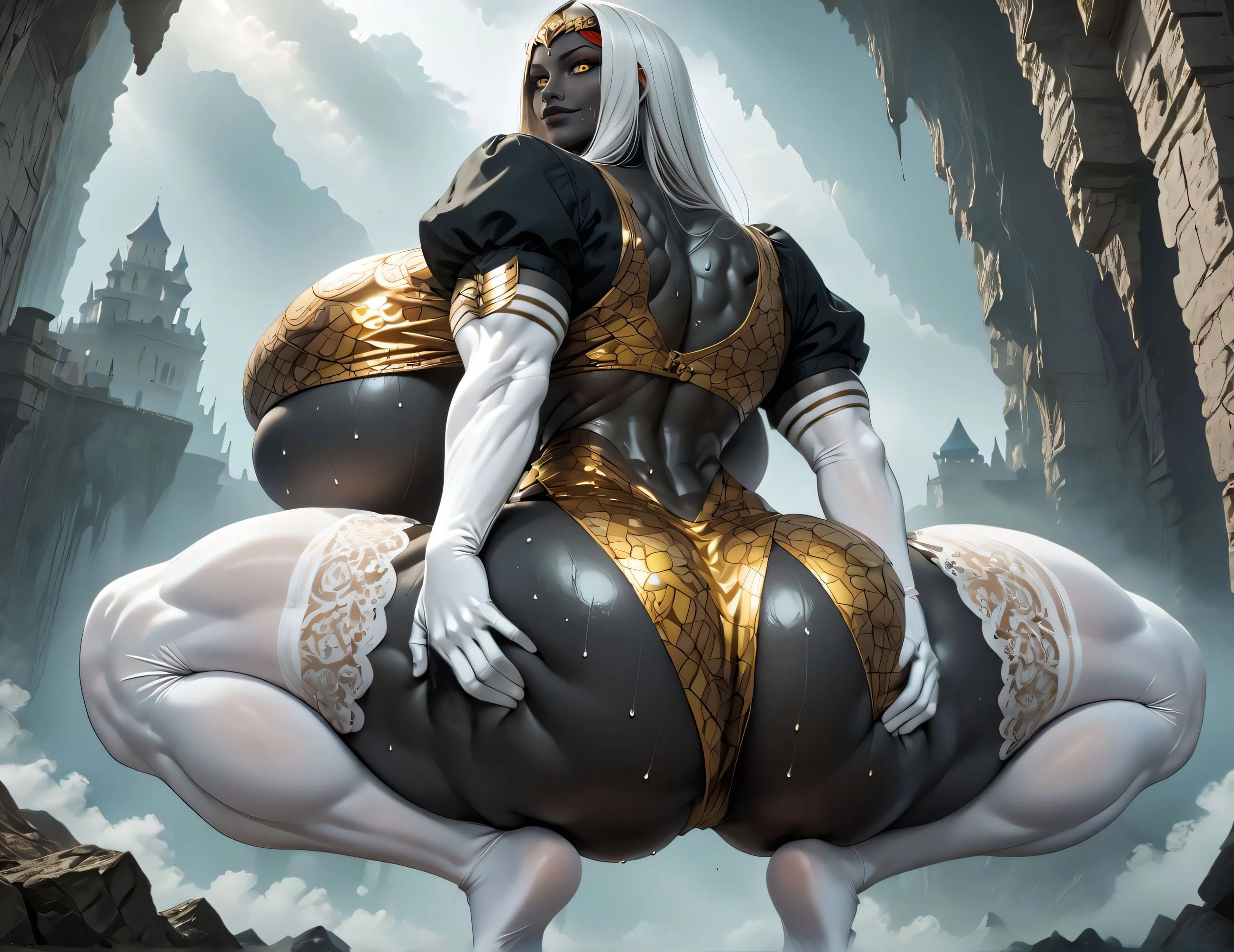 Black Princess porn comic picture 13
