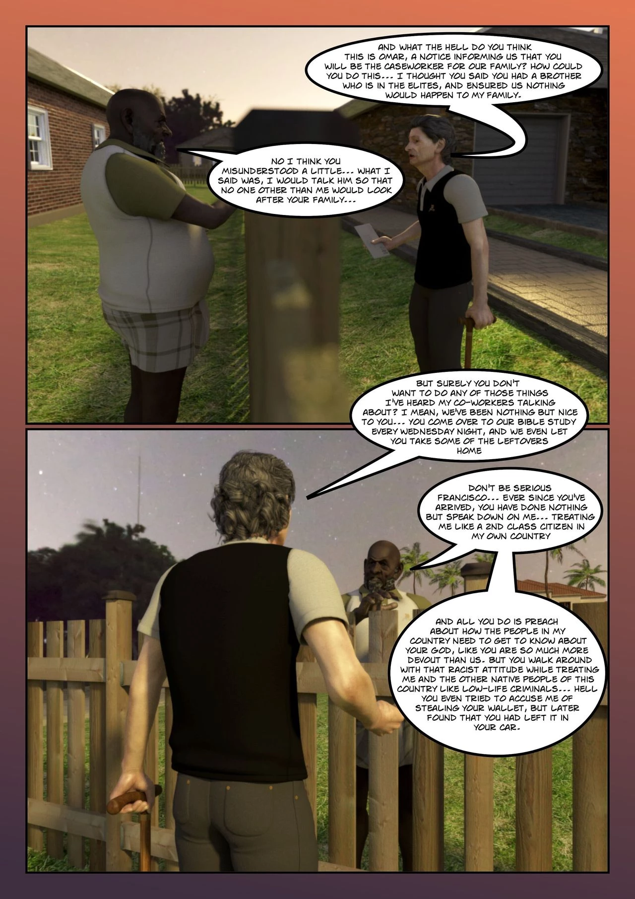 Black Takeover 4 porn comic picture 2
