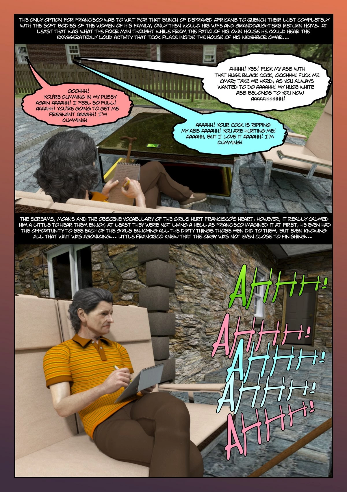 Black Takeover 4 porn comic picture 34