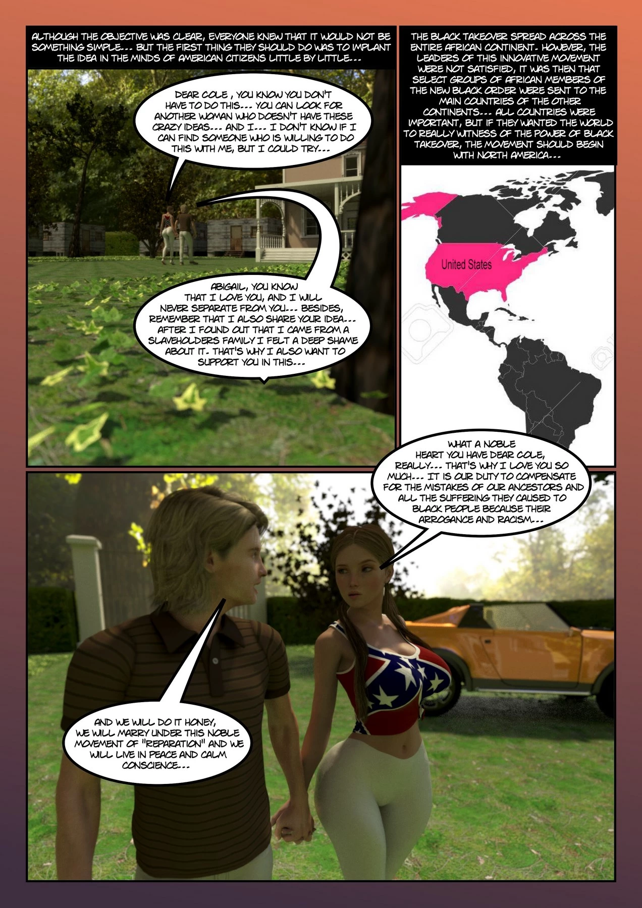 Black Takeover 4 porn comic picture 39