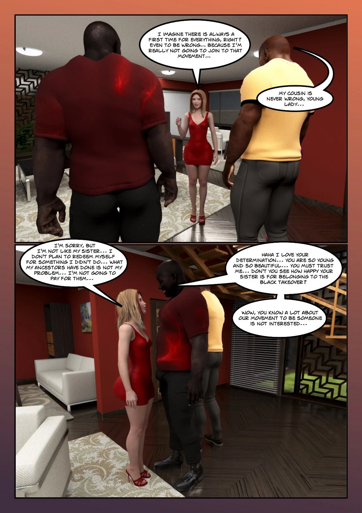 Black Takeover 4 porn comic picture 55