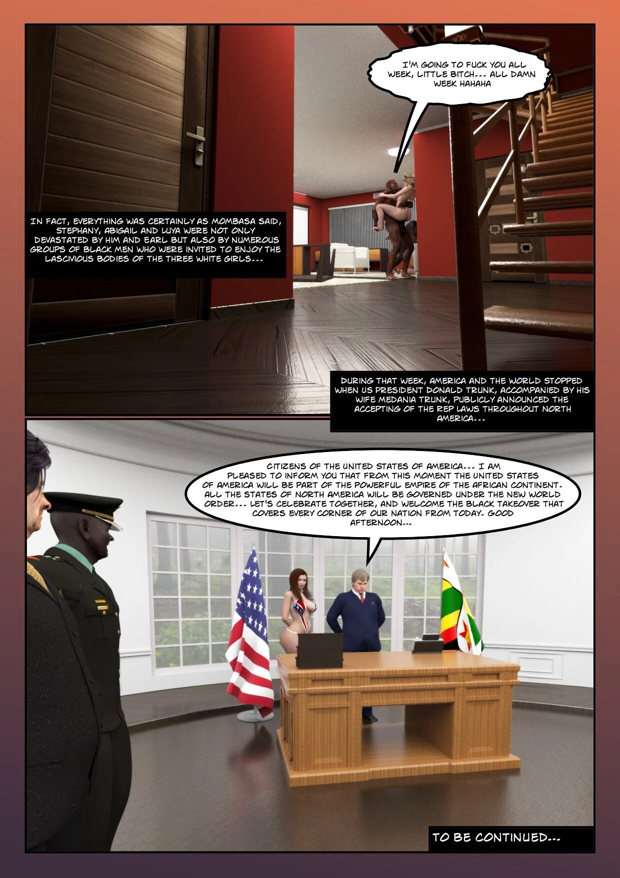Black Takeover 4 porn comic picture 65