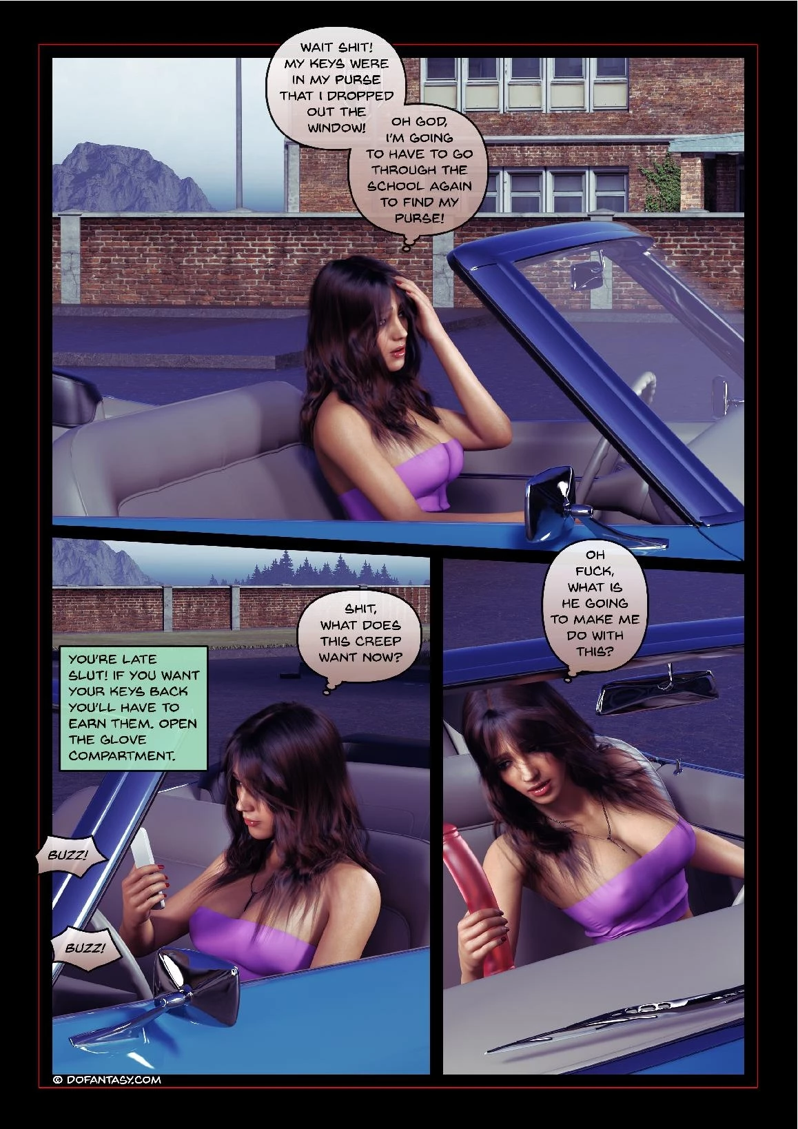 Blackmailed Teacher porn comic picture 63