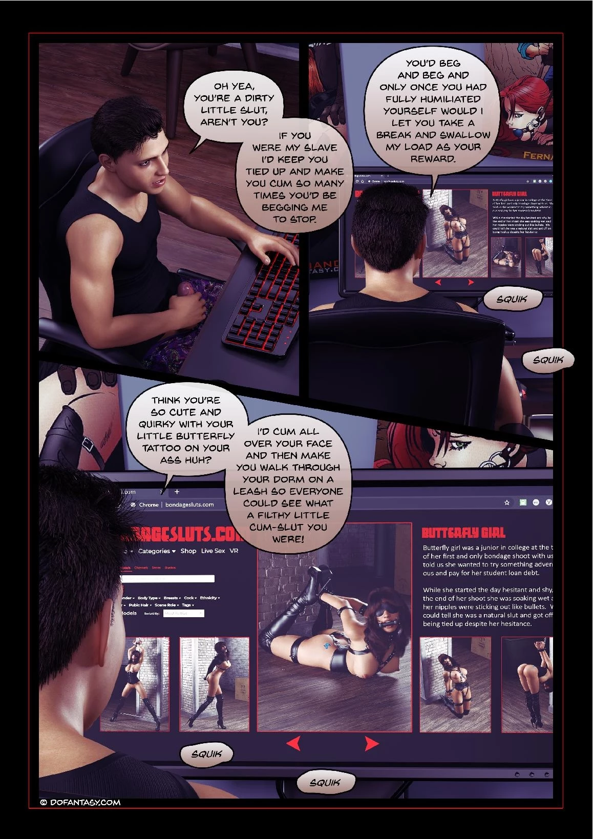 Blackmailed Teacher porn comic picture 8