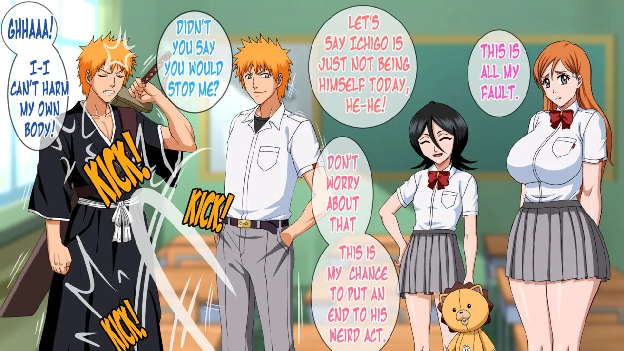 Bleach CG porn comic picture 47