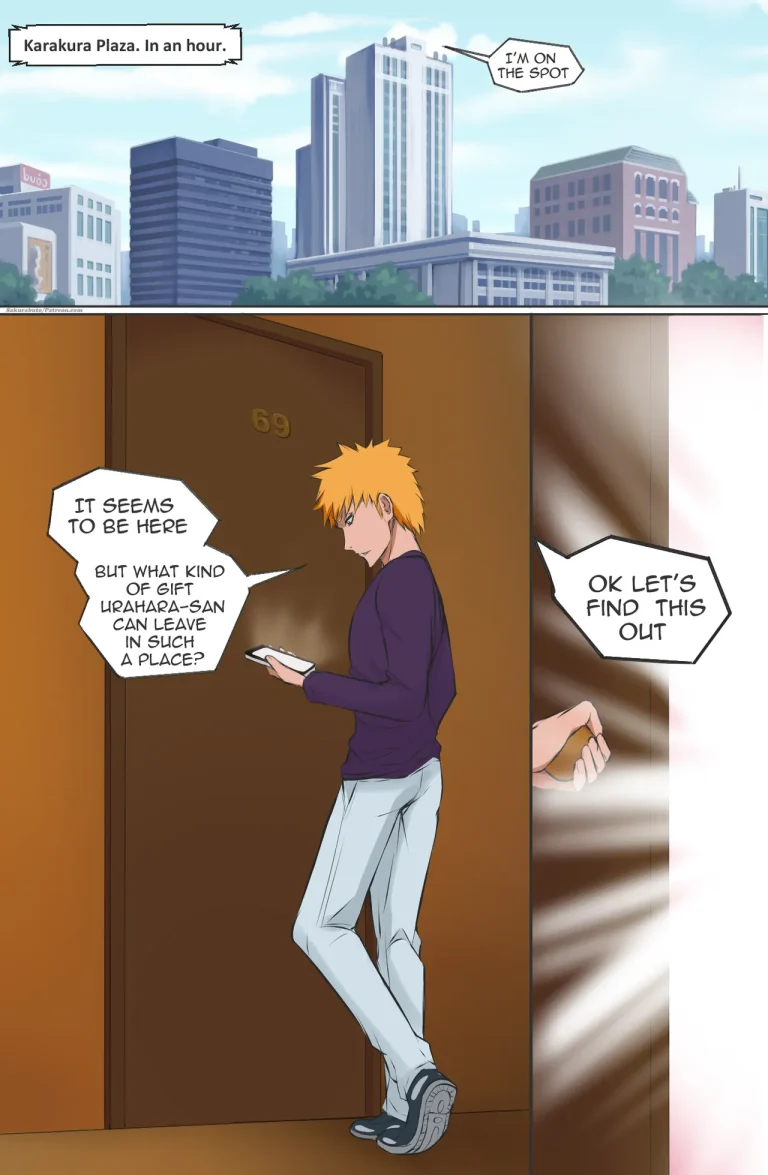Bleach Foursome Gift porn comic picture 4