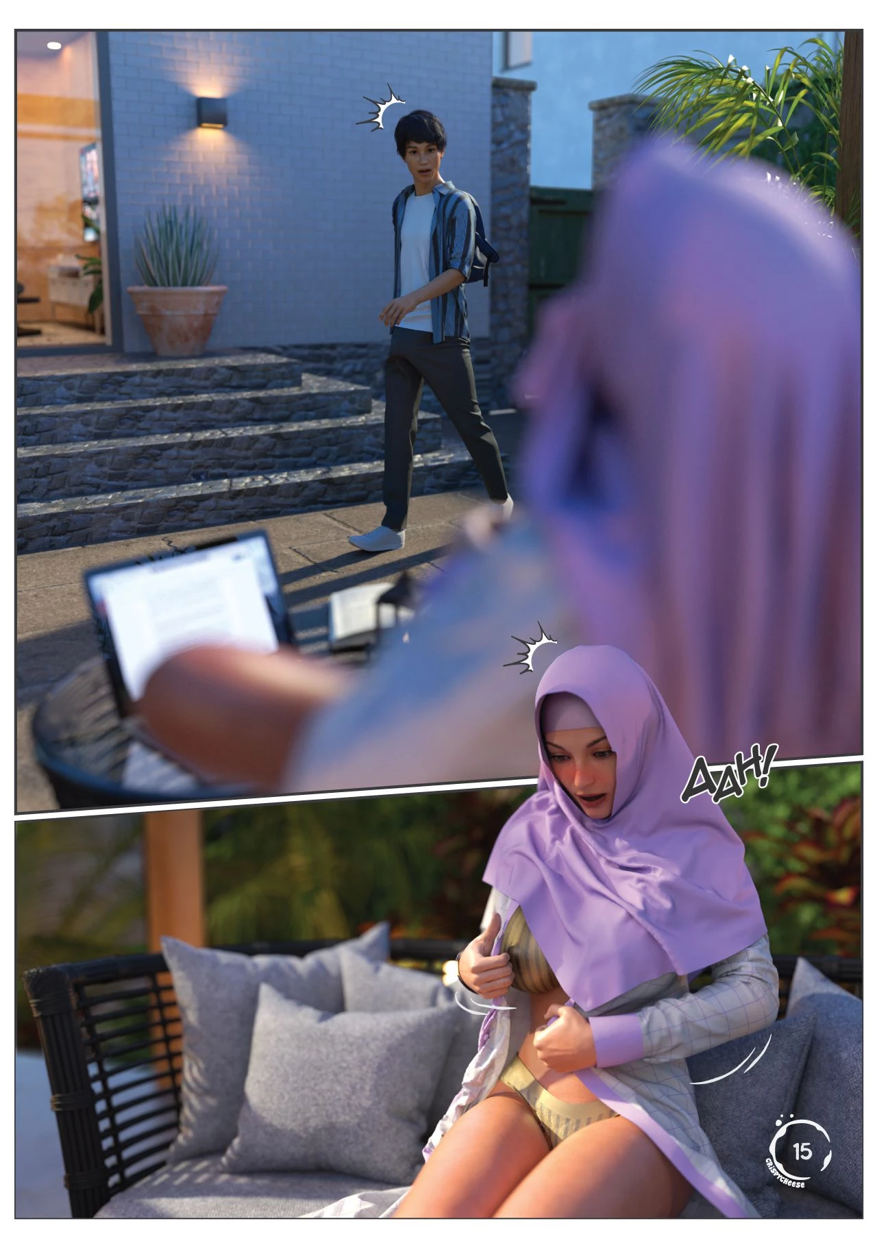 Blended Bonds porn comic picture 16