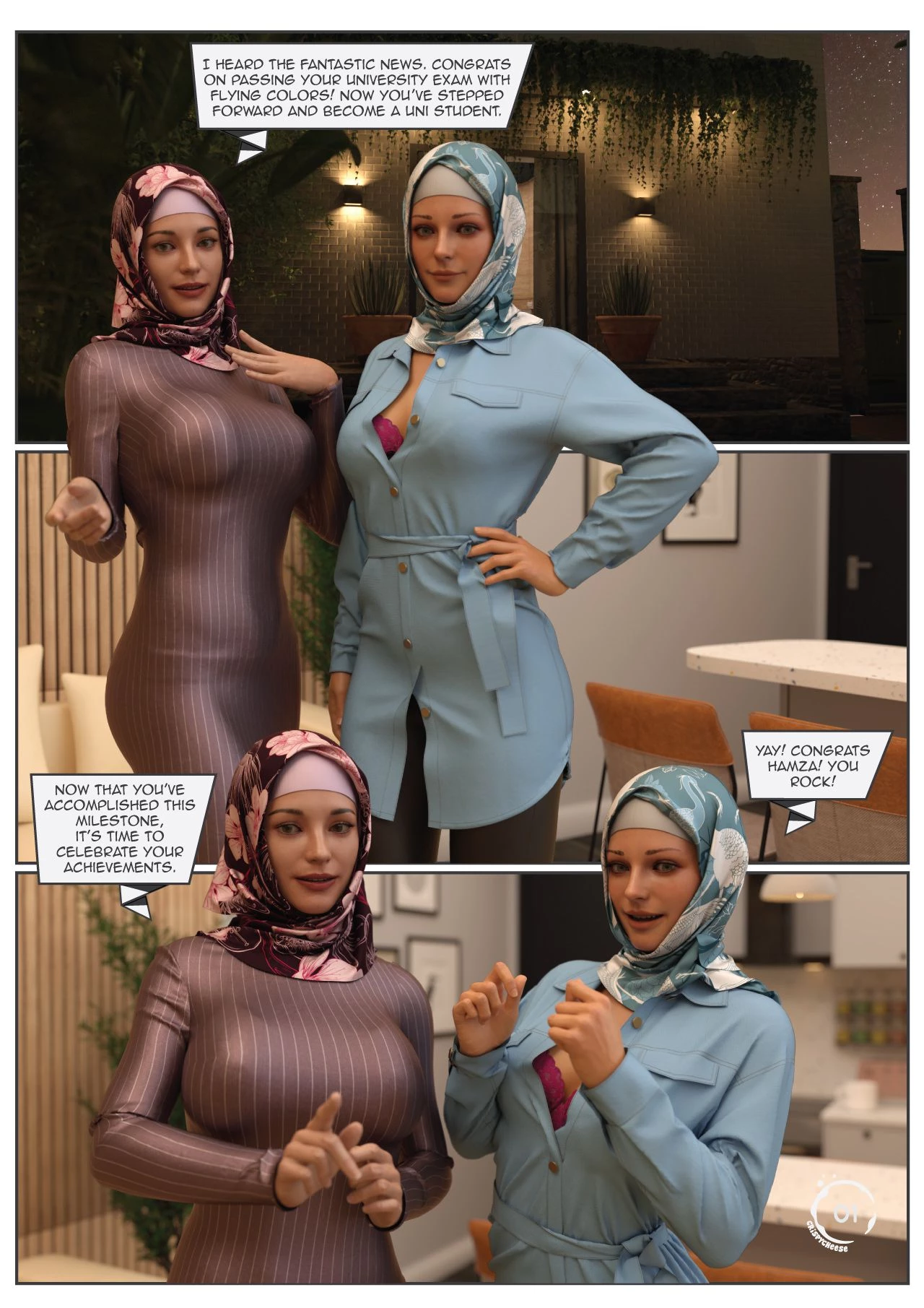 Blended Bonds porn comic picture 2