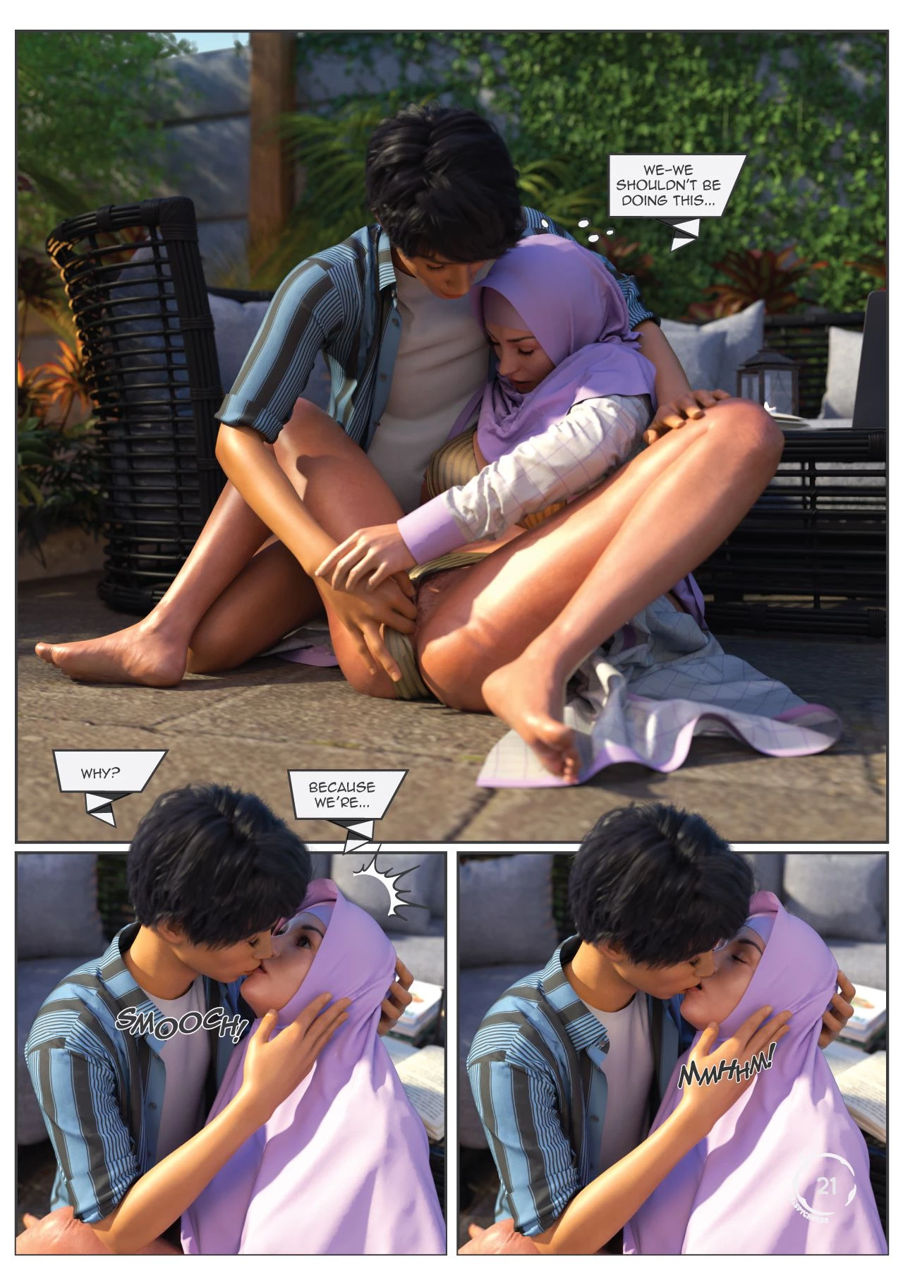 Blended Bonds porn comic picture 22