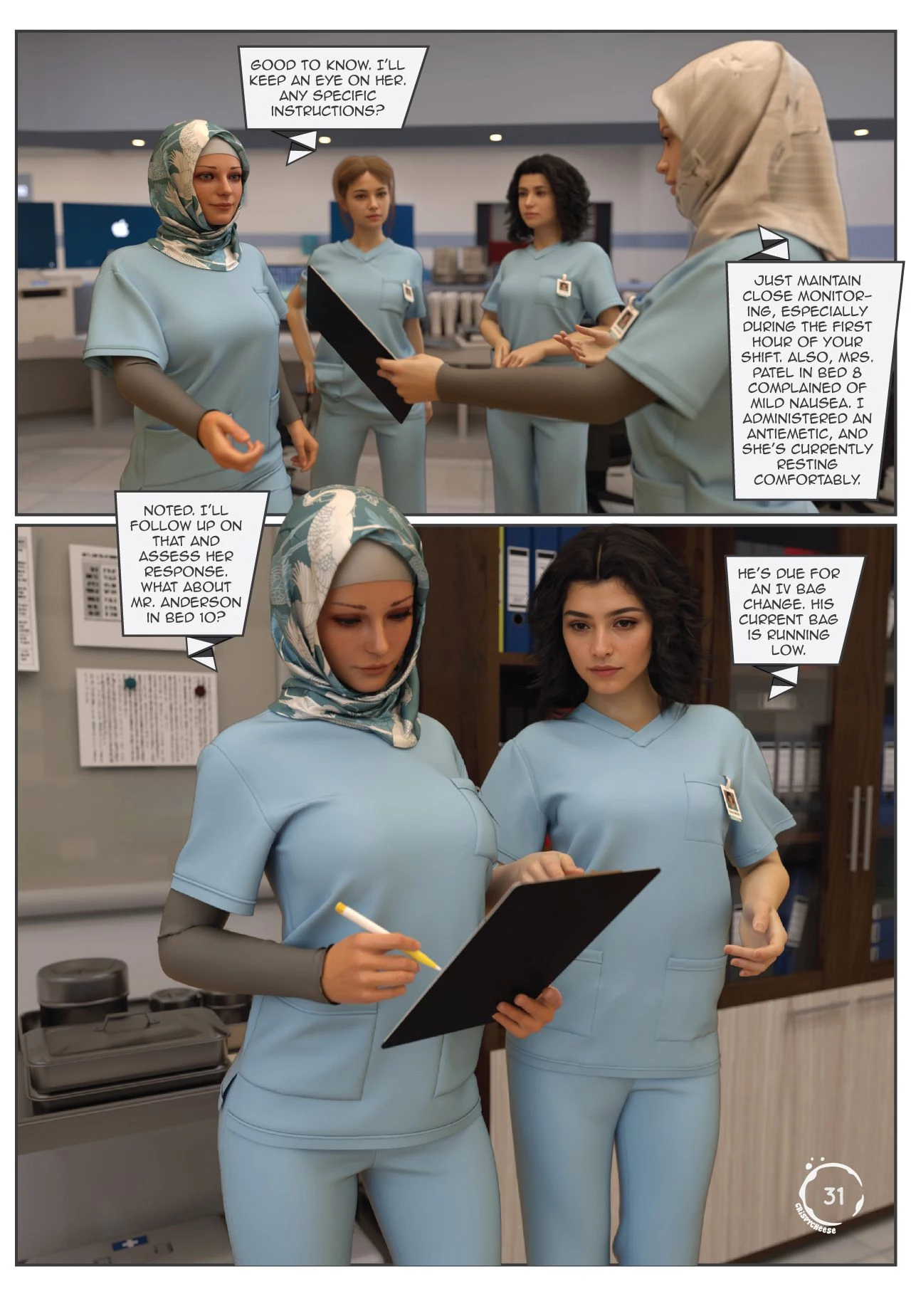 Blended Bonds porn comic picture 32