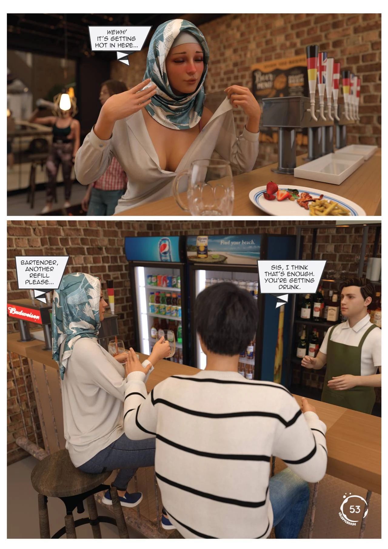 Blended Bonds porn comic picture 54