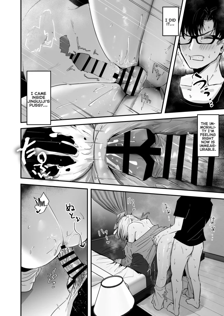 Blonde Gal with Huge Tits Treats Me Like a Manslut | Kinpatsu Chounyuu Gal ni Gyaku DeliHeal Atsukai Sarete Iru Ore no Hanashi porn comic picture 18