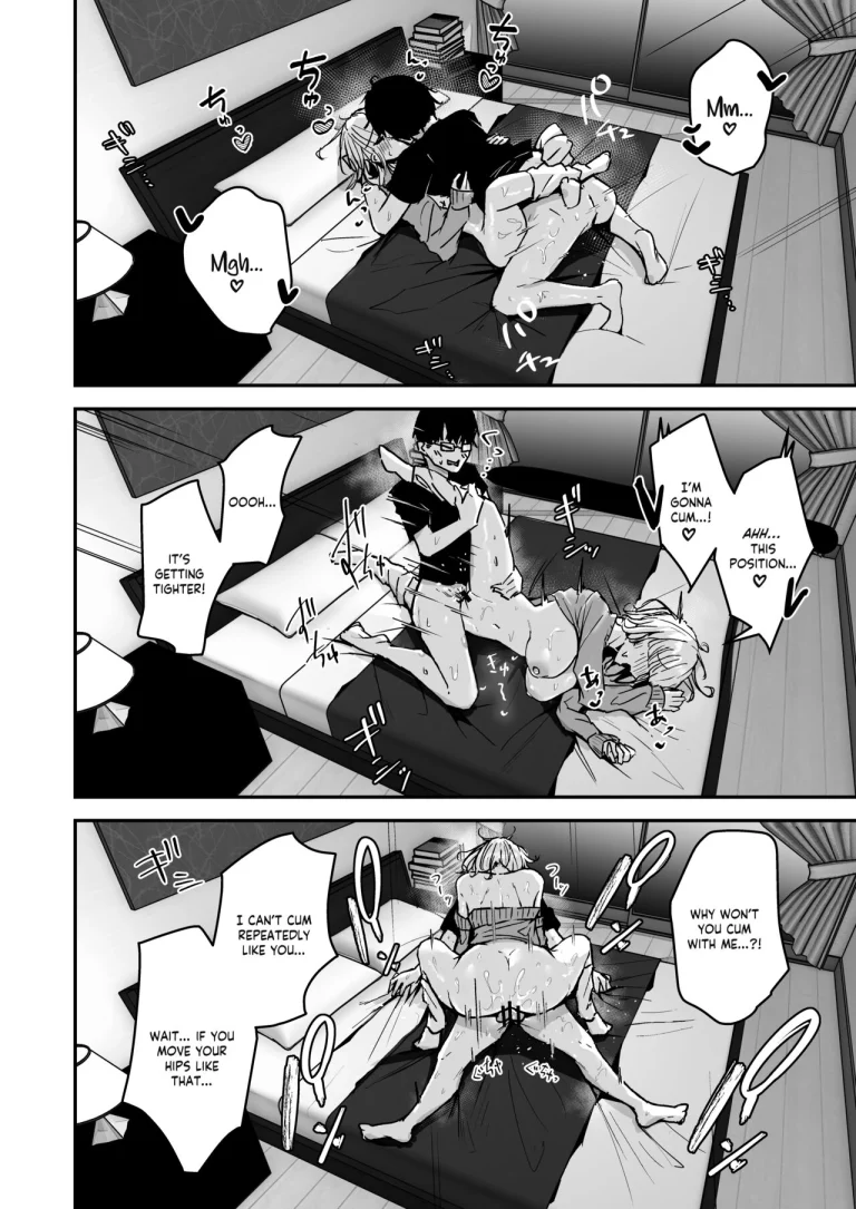 Blonde Gal with Huge Tits Treats Me Like a Manslut | Kinpatsu Chounyuu Gal ni Gyaku DeliHeal Atsukai Sarete Iru Ore no Hanashi porn comic picture 22