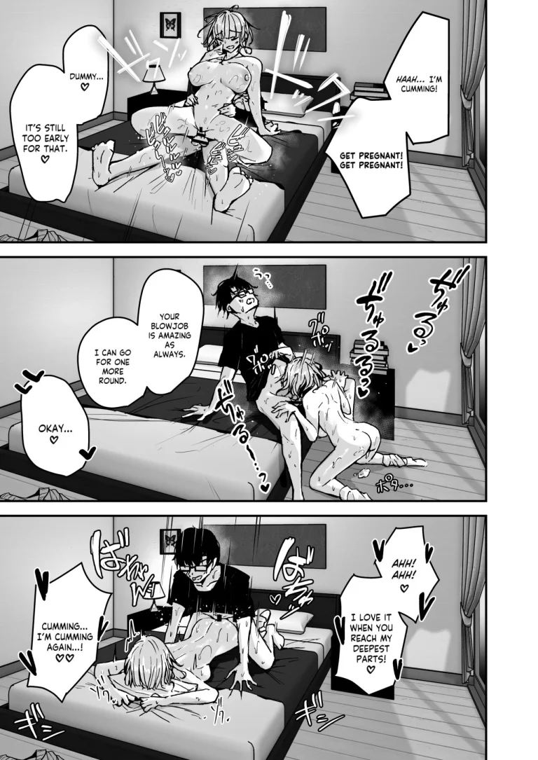 Blonde Gal with Huge Tits Treats Me Like a Manslut | Kinpatsu Chounyuu Gal ni Gyaku DeliHeal Atsukai Sarete Iru Ore no Hanashi porn comic picture 23