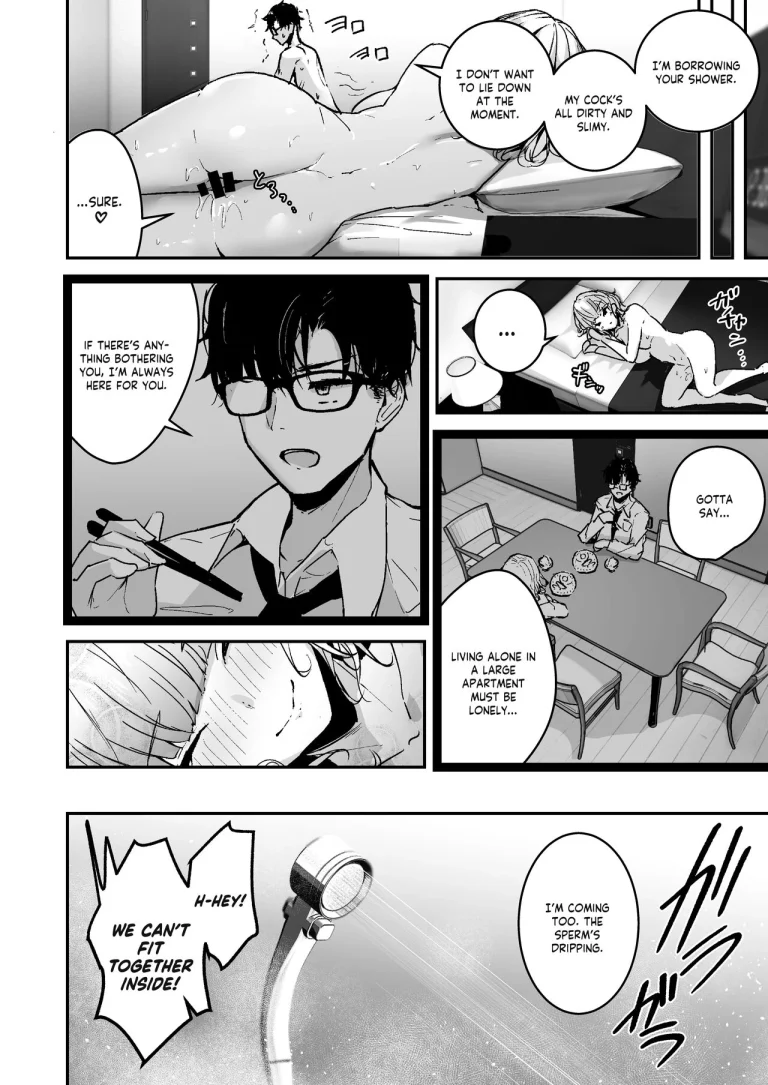 Blonde Gal with Huge Tits Treats Me Like a Manslut | Kinpatsu Chounyuu Gal ni Gyaku DeliHeal Atsukai Sarete Iru Ore no Hanashi porn comic picture 28