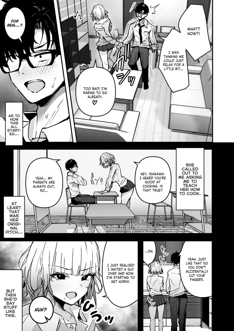 Blonde Gal with Huge Tits Treats Me Like a Manslut | Kinpatsu Chounyuu Gal ni Gyaku DeliHeal Atsukai Sarete Iru Ore no Hanashi porn comic picture 5