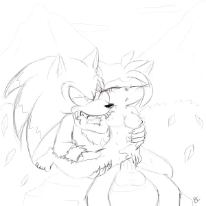 Bluechika Sonic porn porn comic picture 1