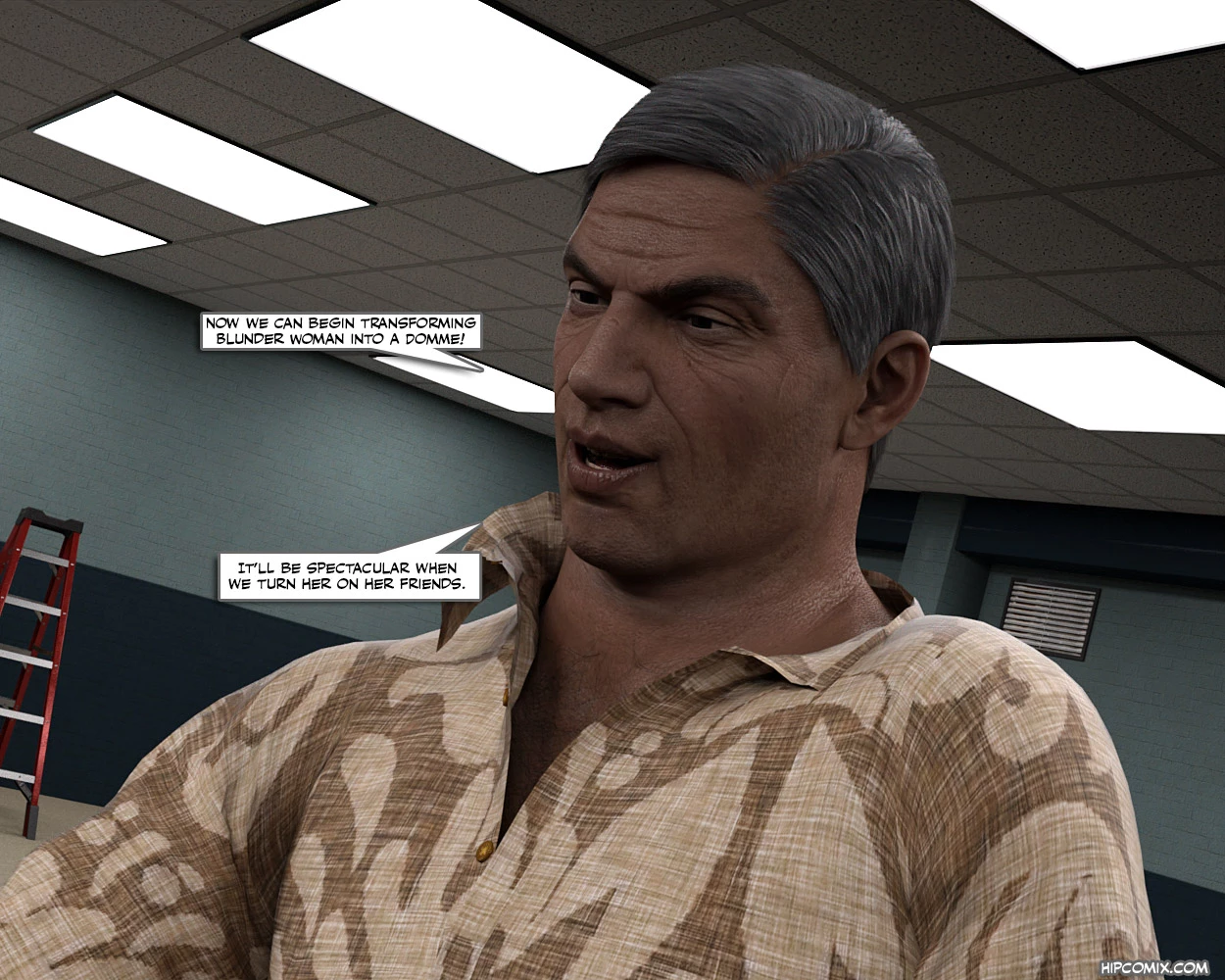 Blunder Woman: The Vanishing 6-7 porn comic picture 3