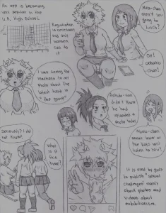 Boku No Bitch Academia porn comic picture 1