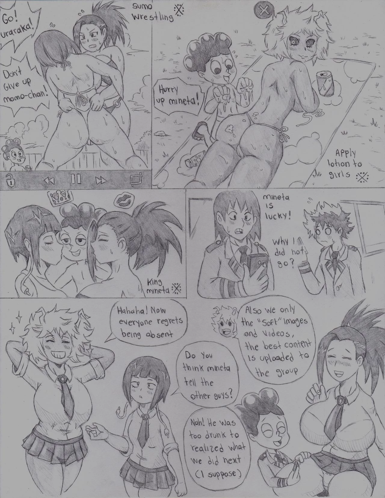 Boku No Bitch Academia porn comic picture 12