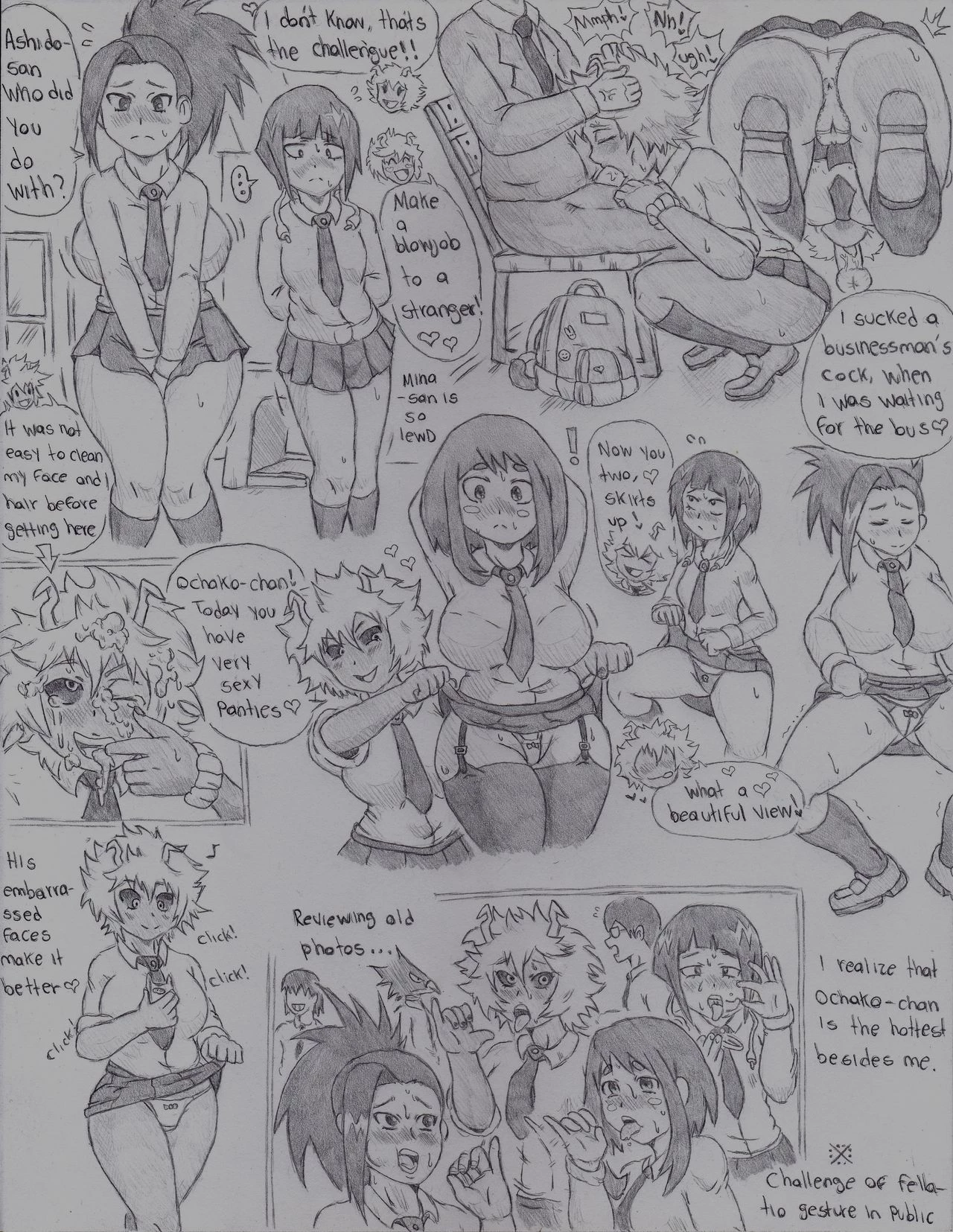 Boku No Bitch Academia porn comic picture 2