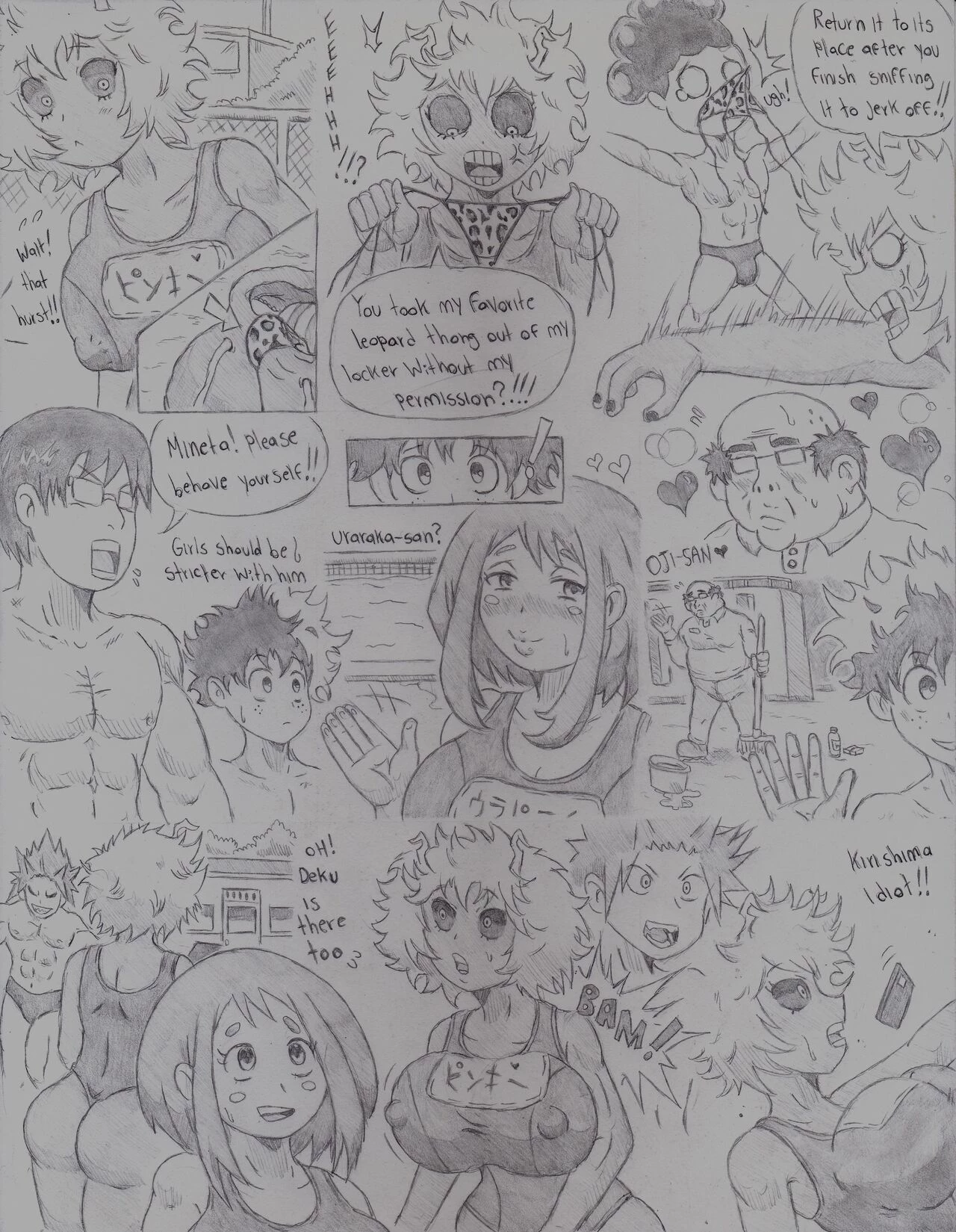 Boku No Bitch Academia porn comic picture 29