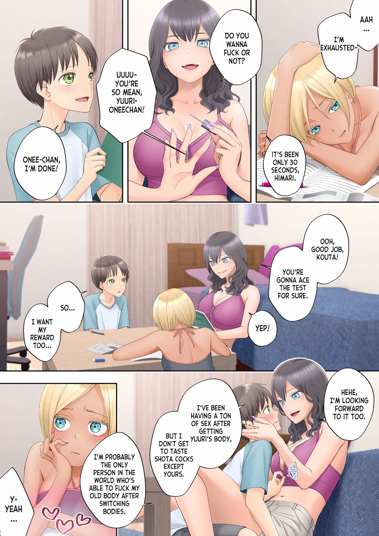 Boku Swap Ane ~Akogare no Onee-chan to Karada o Irekaerareteshimatta Boku~ porn comic picture 48