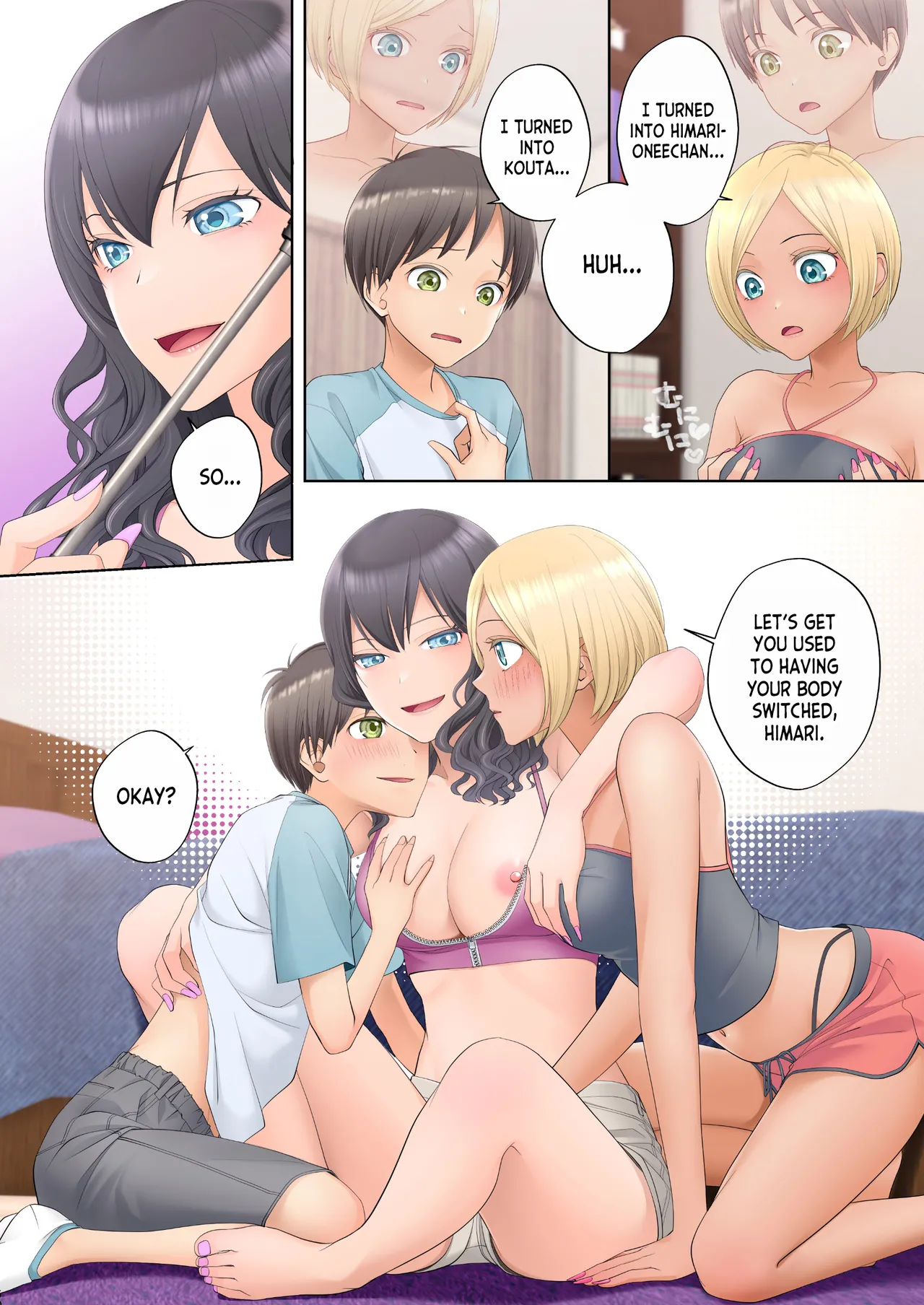 Boku Swap Ane ~Akogare no Onee-chan to Karada o Irekaerareteshimatta Boku~ porn comic picture 50
