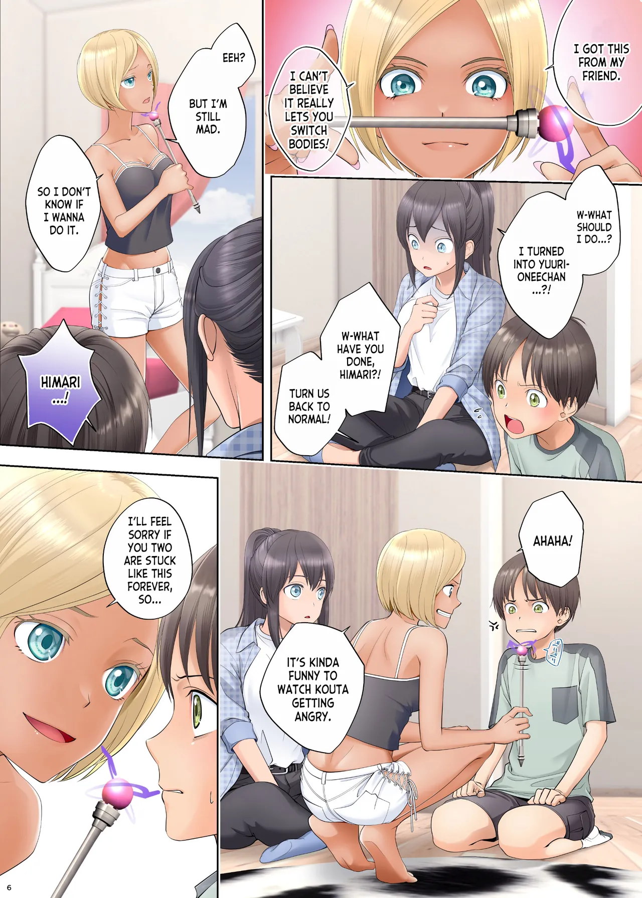 Boku Swap Ane ~Akogare no Onee-chan to Karada o Irekaerareteshimatta Boku~ porn comic picture 6