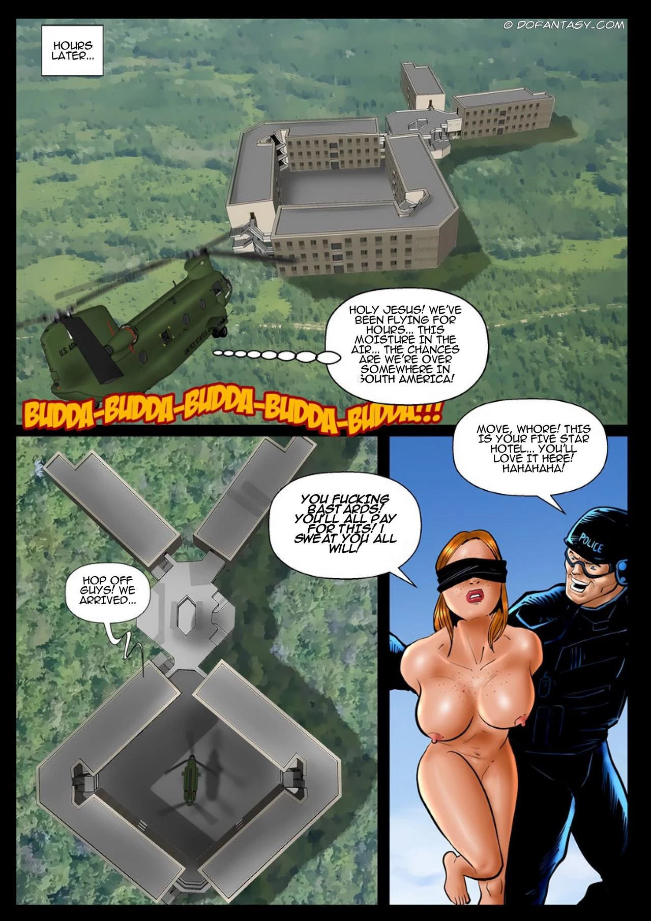Bold officer porn comic picture 10