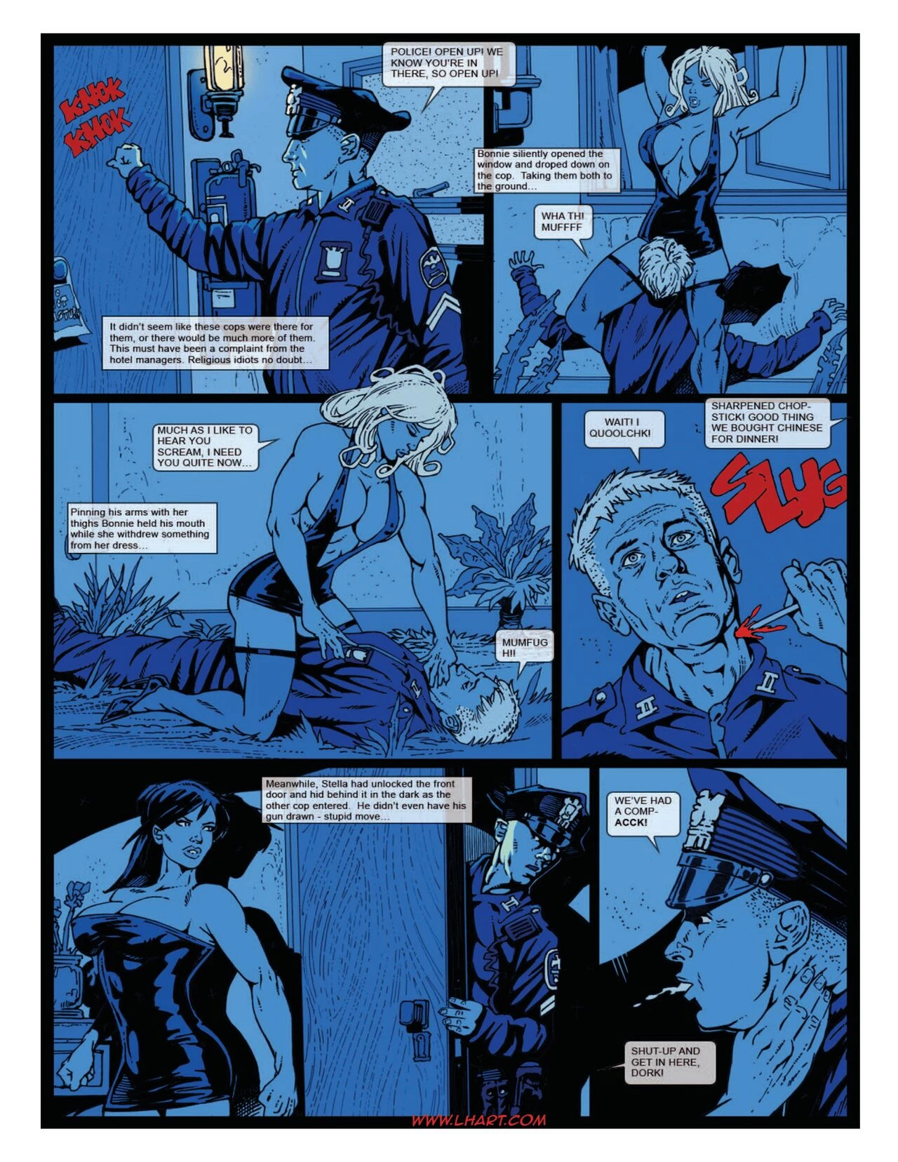 Bonnie & Stella 2-6 porn comic picture 26