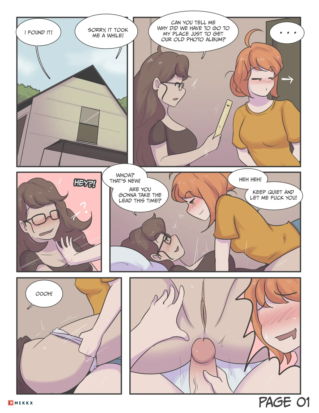 Bonnie x Teddi porn comic picture 1