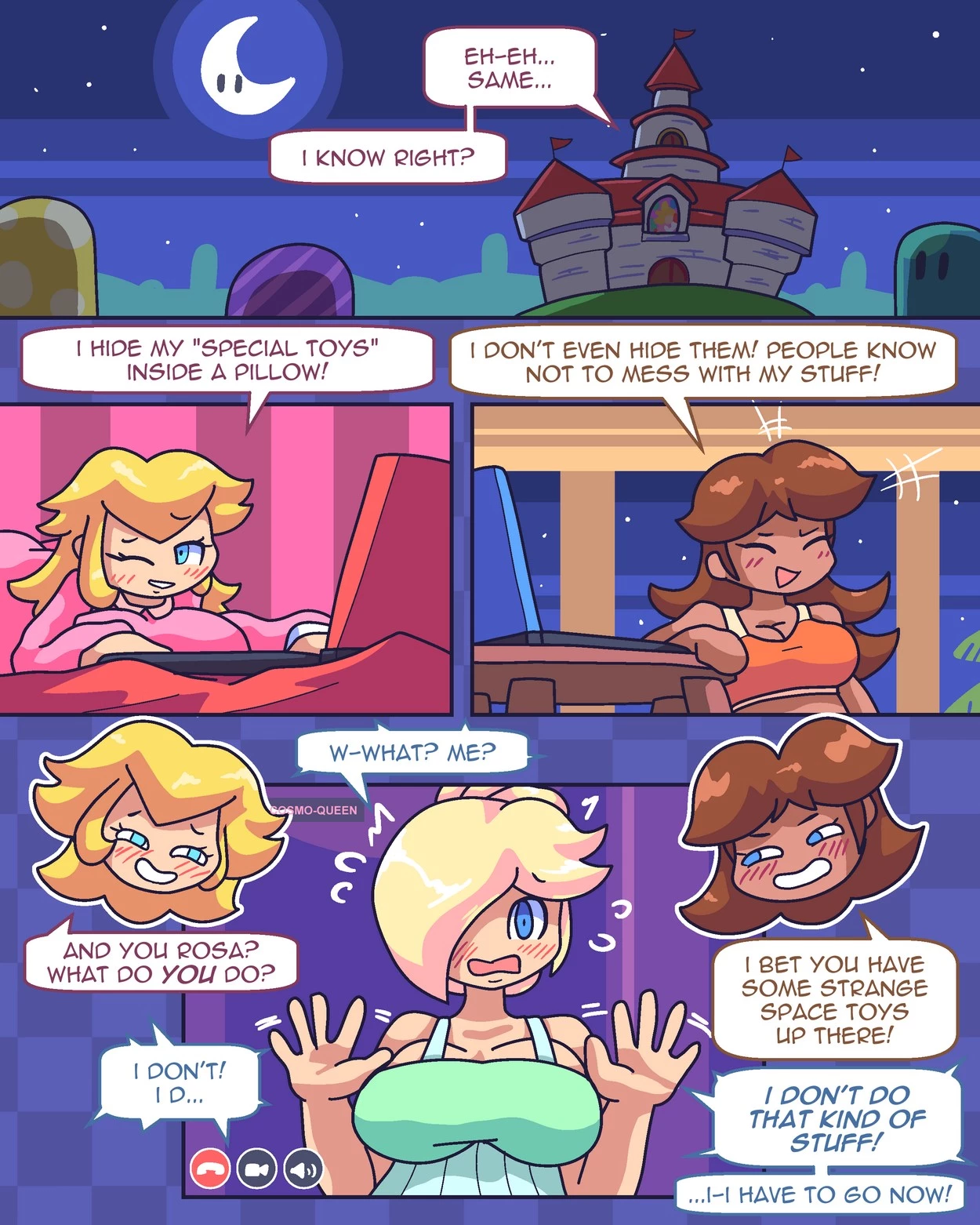 BOO! Cosmic Haunting! porn comic picture 2