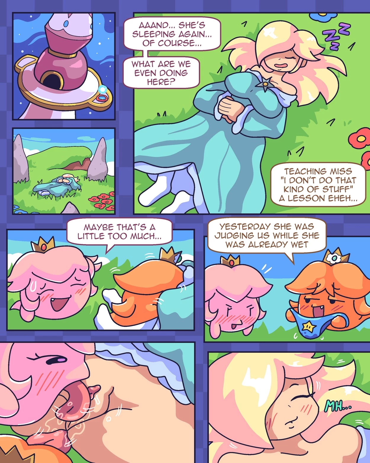 BOO! Cosmic Haunting! porn comic picture 5