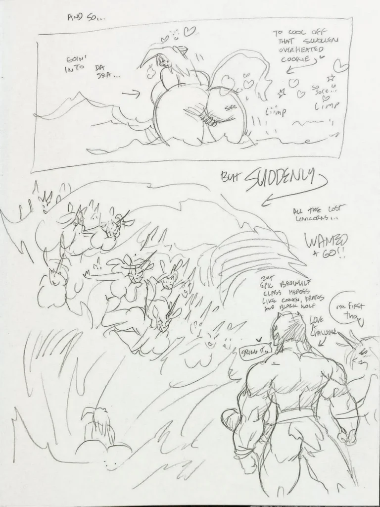 Booty Doc Goof-Off - Blackwolf and The Last Unicorn porn comic picture 15