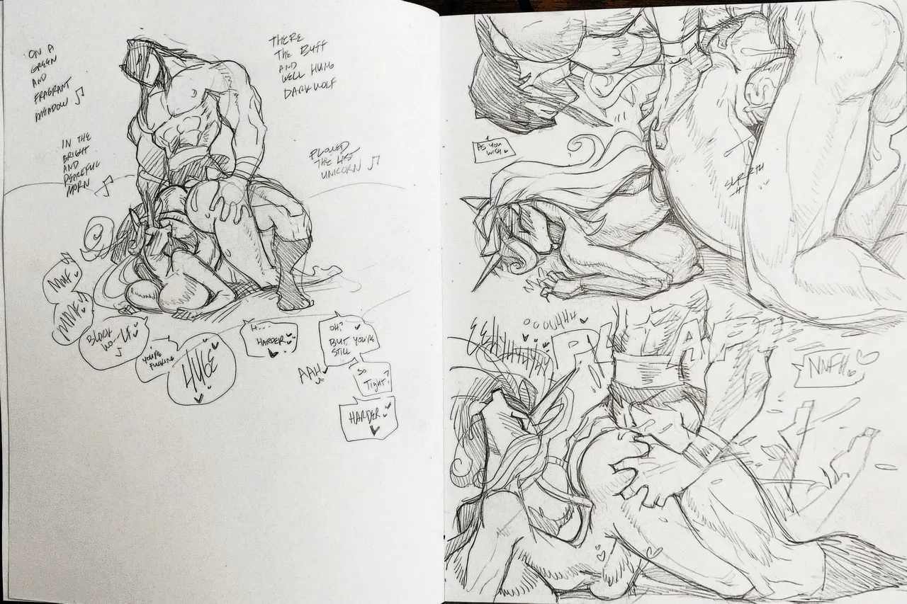 Booty Doc Goof-Off - Blackwolf and The Last Unicorn porn comic picture 5