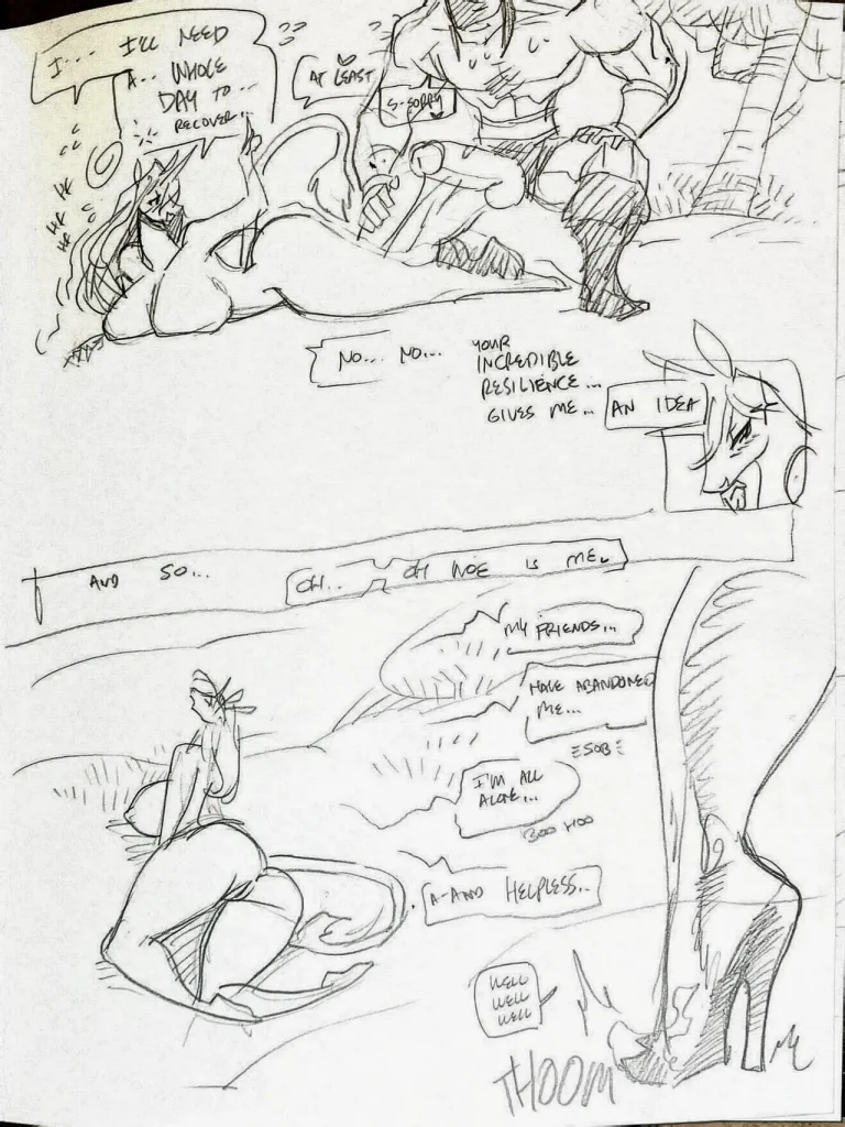 Booty Doc Goof-Off - Blackwolf and The Last Unicorn porn comic picture 9
