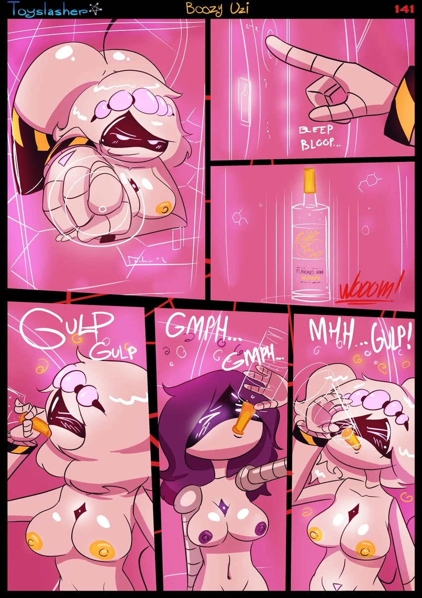 Boozy Uzi! 3 porn comic picture 11