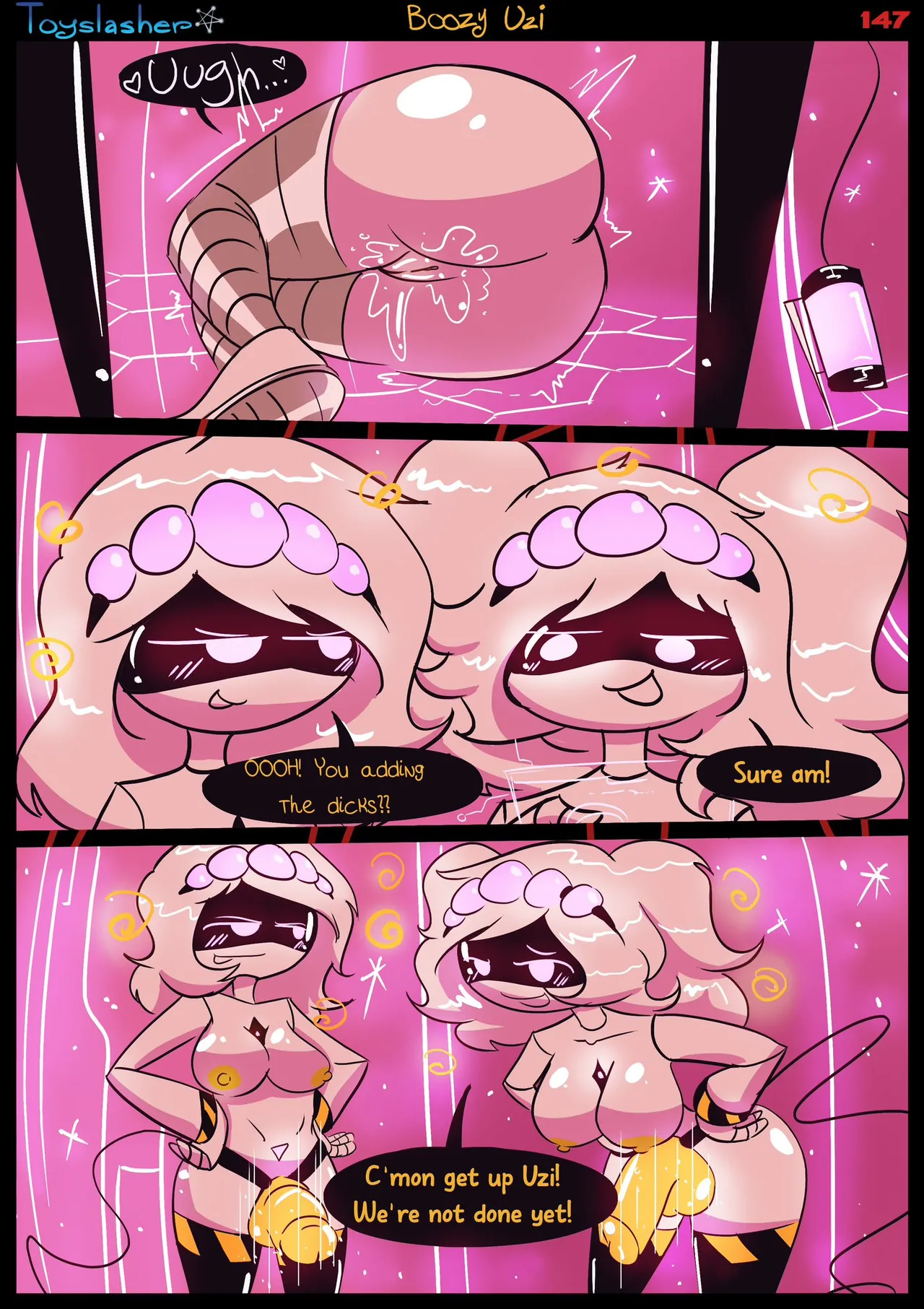 Boozy Uzi! 3 porn comic picture 17