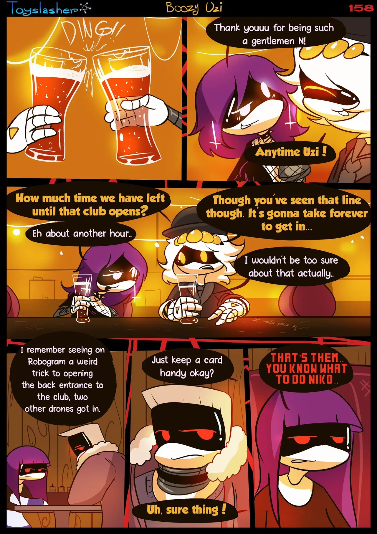 Boozy Uzi! 3 porn comic picture 28