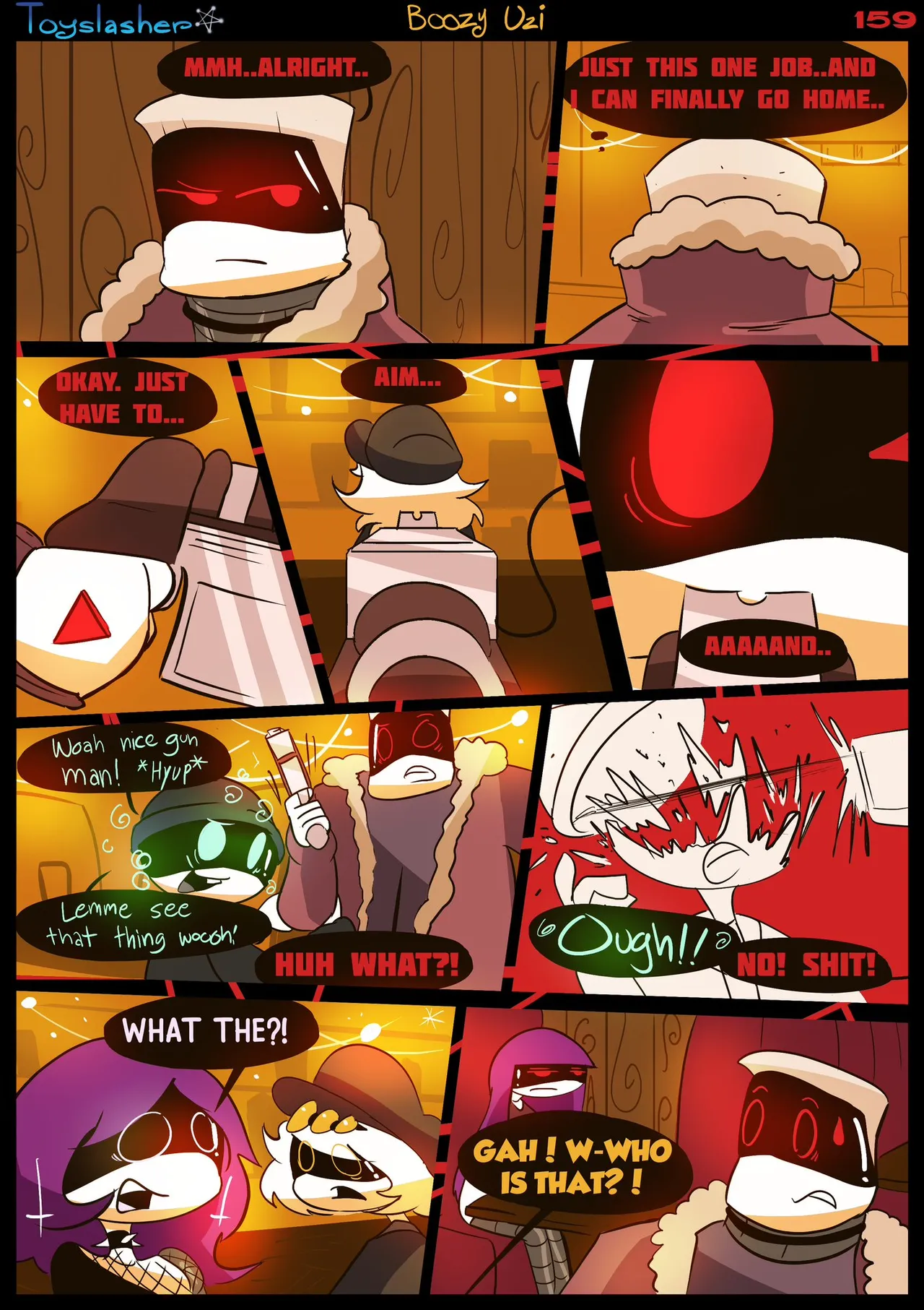Boozy Uzi! 3 porn comic picture 29