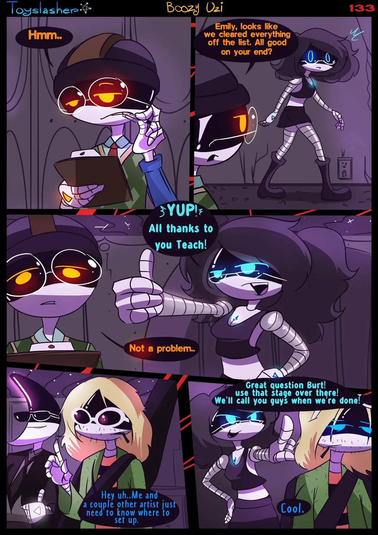Boozy Uzi! 3 porn comic picture 3