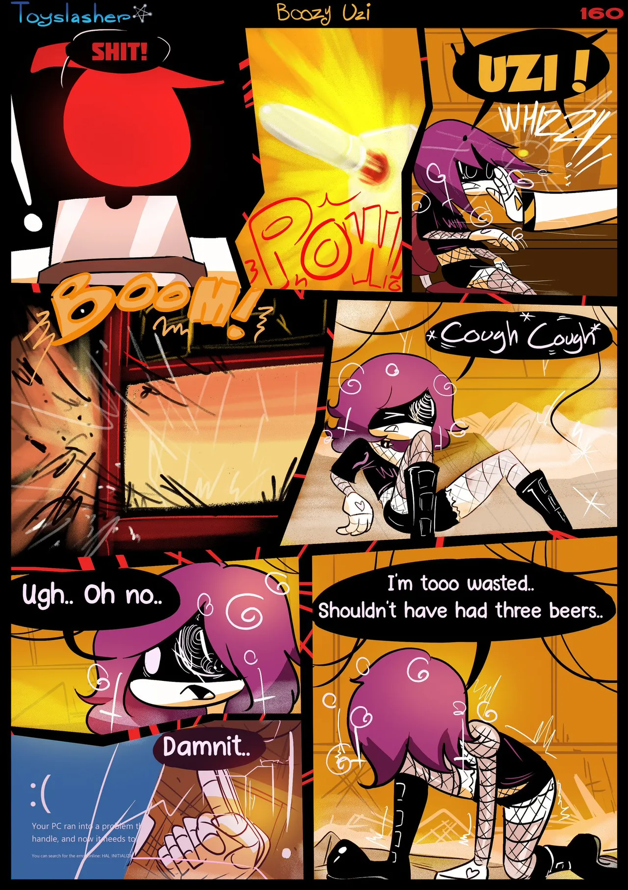 Boozy Uzi! 3 porn comic picture 30