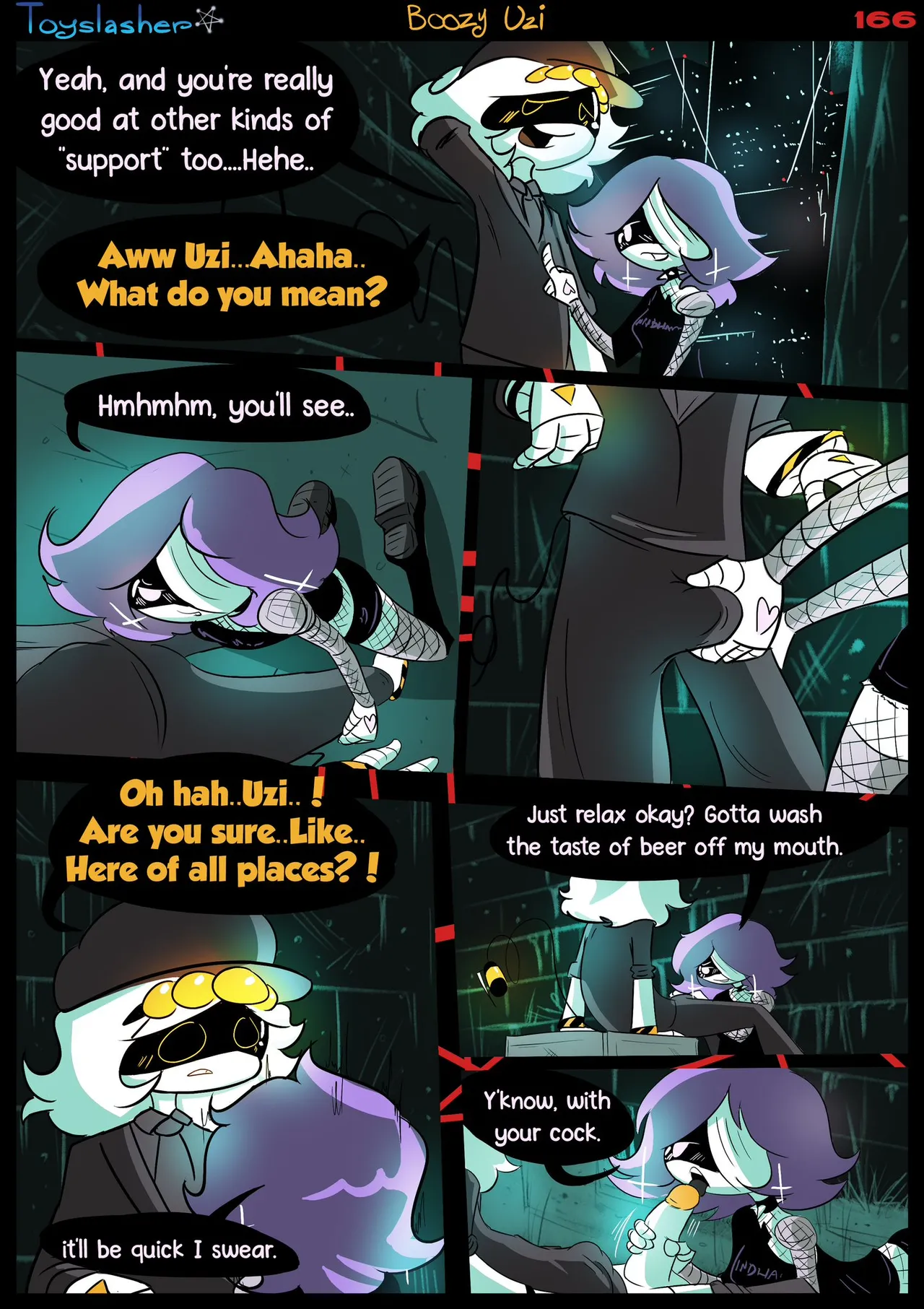 Boozy Uzi! 3 porn comic picture 36
